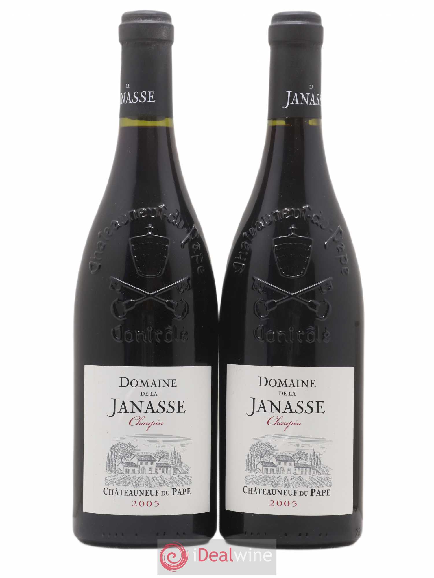 Châteauneuf-du-Pape Cuvée Chaupin La Janasse (Domaine de) 2005 - Lot de 2 bouteilles - 0