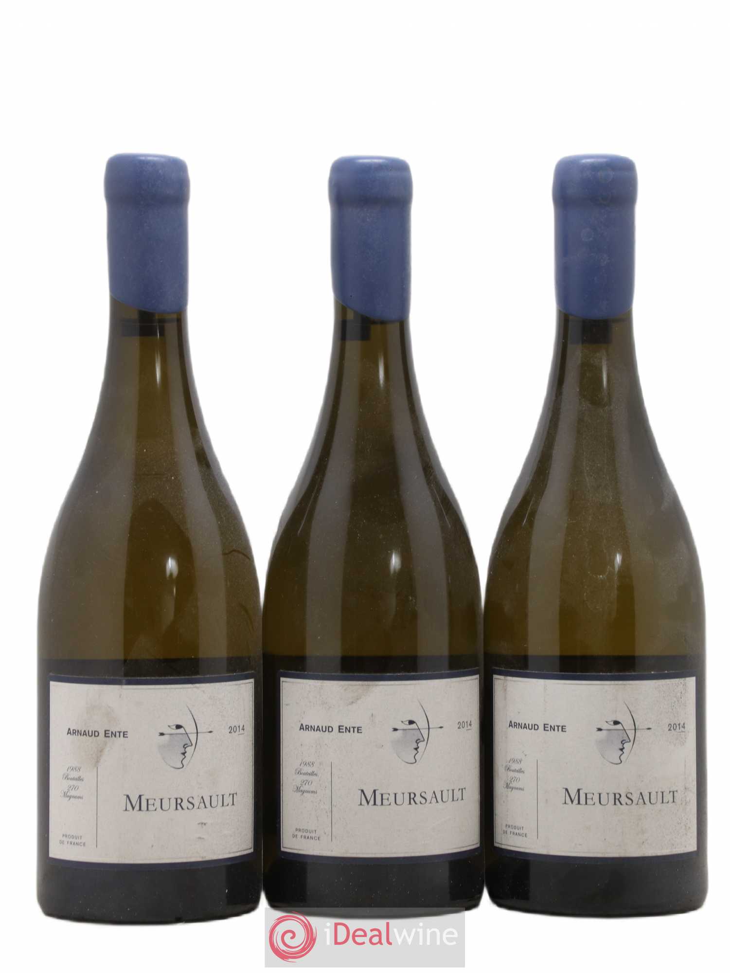 Meursault Arnaud Ente 2014 - Lot de 3 bouteilles - 0
