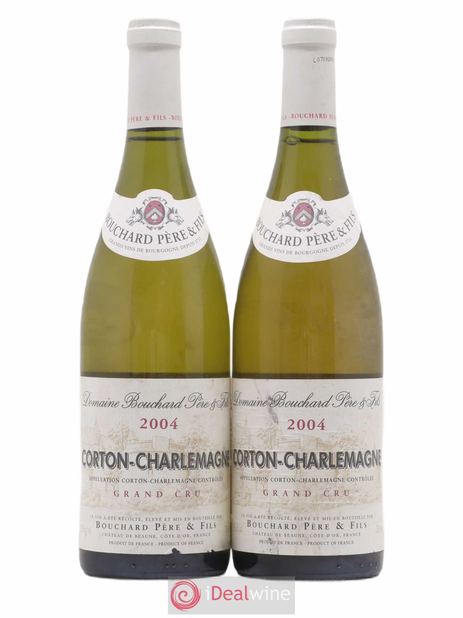 Corton-Charlemagne Grand Cru Bouchard Père & Fils 2004 - Lot de 2 bouteilles - 0