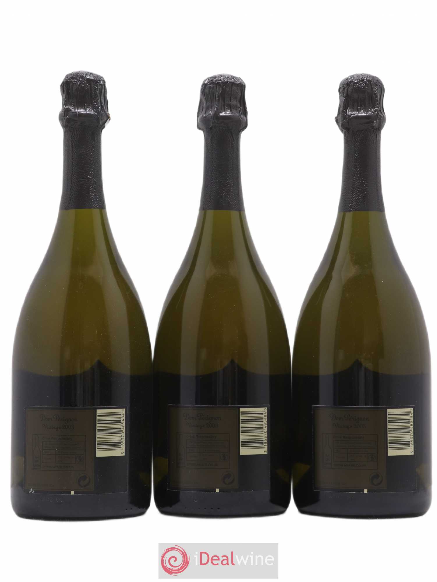 Brut Dom Pérignon 2003 - Lot de 3 bouteilles - 1