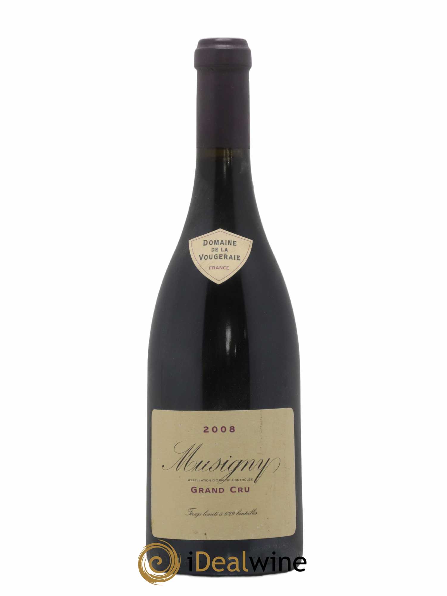 Musigny Grand Cru La Vougeraie 2008 - Lot de 1 bouteille - 0