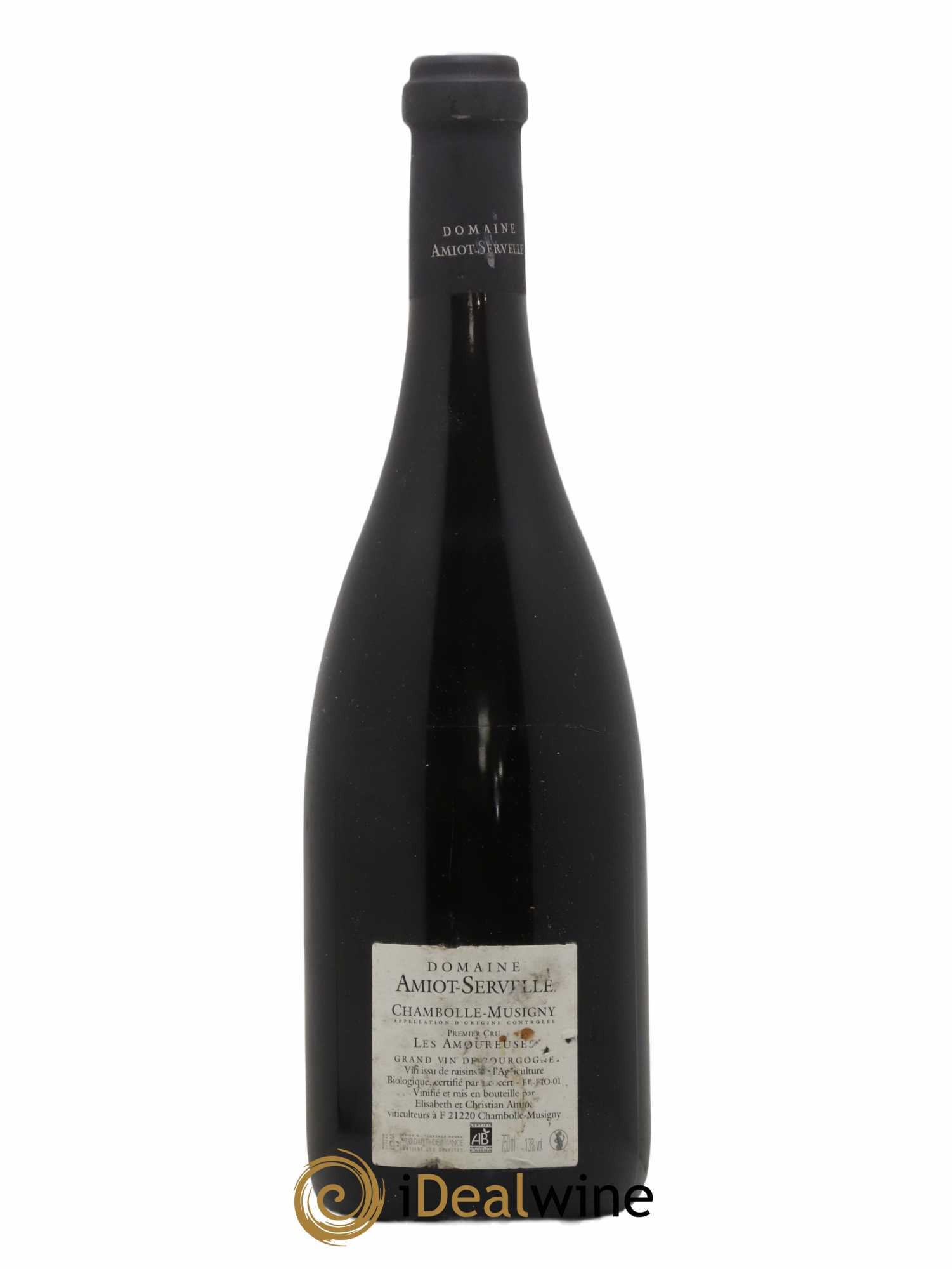 Chambolle-Musigny 1er Cru Les Amoureuses Amiot-Servelle 2008 - Lot of 1 bottle - 1