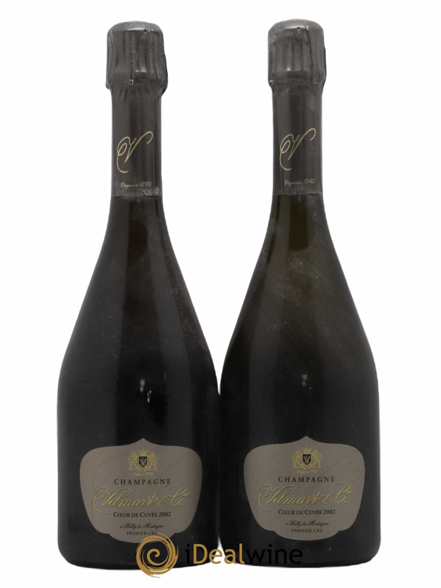 Champagne Vilmart Brut Premier Cru Coeur de cuvée 2002 - Lot de 2 bouteilles - 0