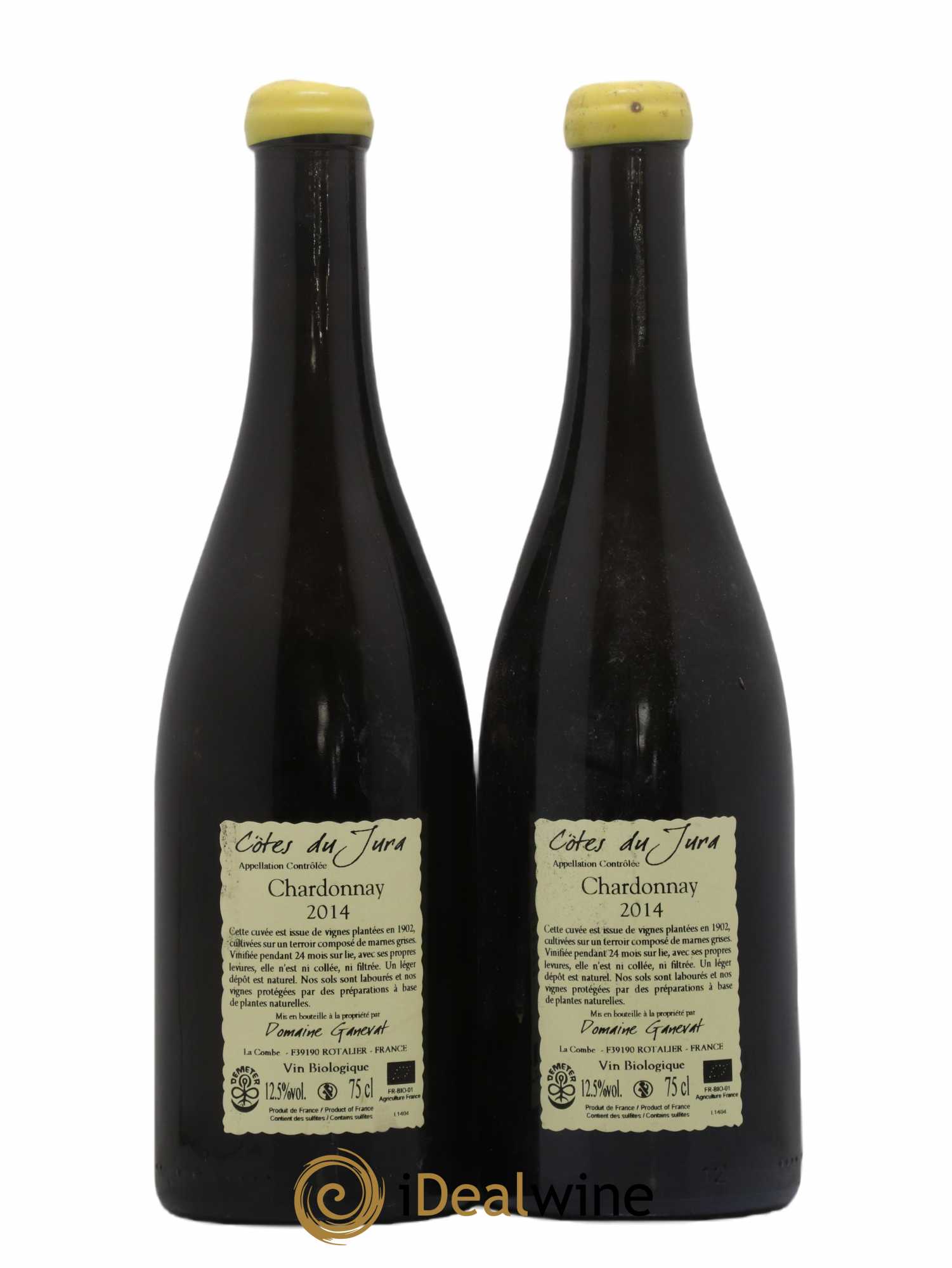 Côtes du Jura Les Chalasses Vieilles Vignes Jean-François Ganevat (Domaine) 2014 - Lot de 2 bouteilles - 1