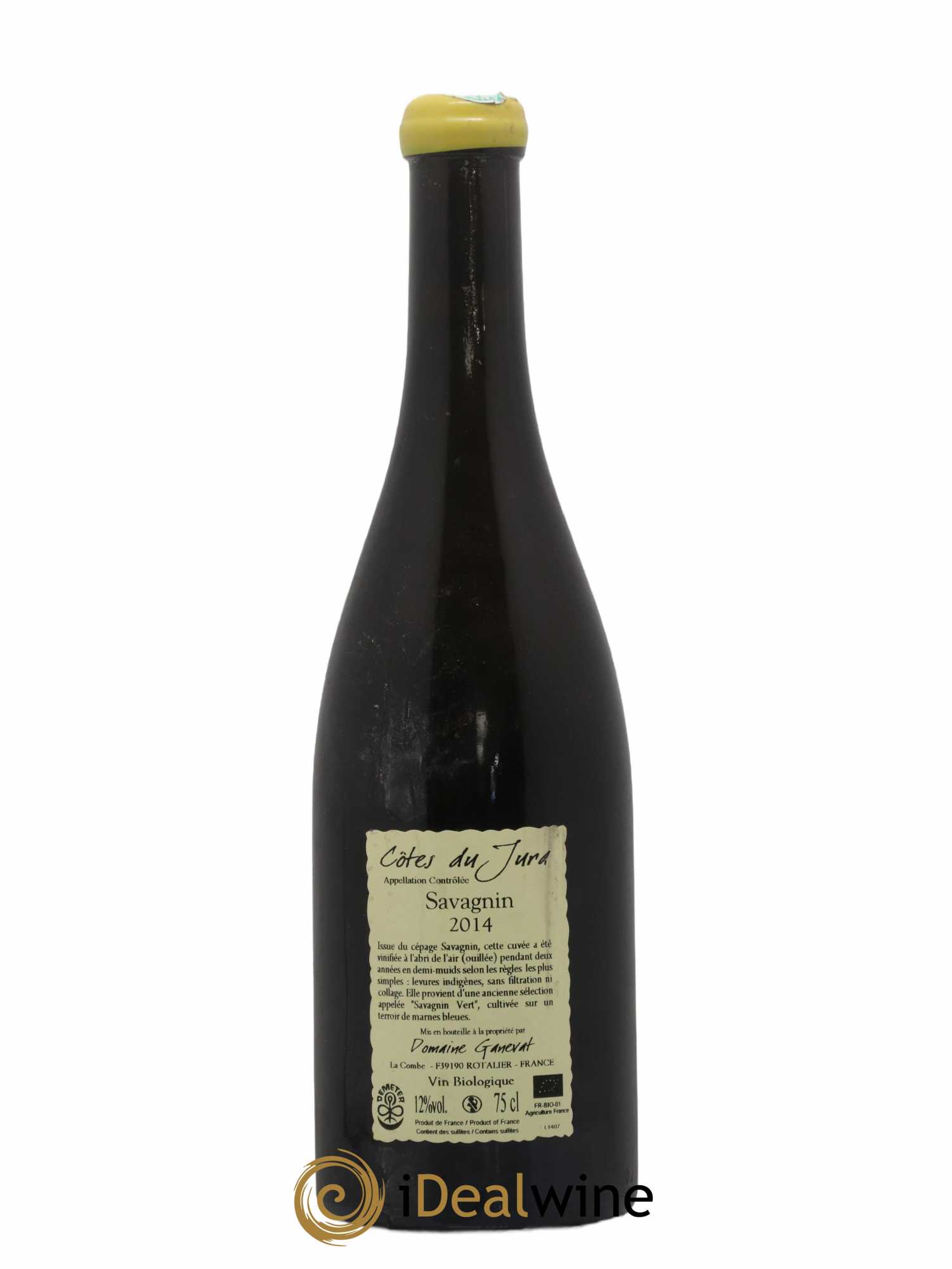 Côtes du Jura Les Chalasses Marnes Bleues Jean-François Ganevat (Domaine) 2014 - Lot of 1 bottle - 1