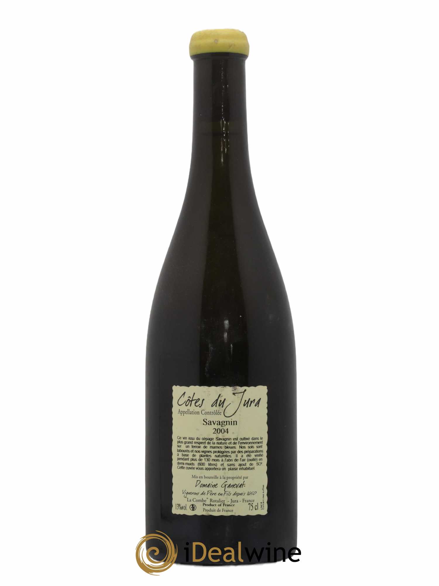 Côtes du Jura Les Vignes de mon Père Jean-François Ganevat (Domaine) 2004 - Lot de 1 bouteille - 1