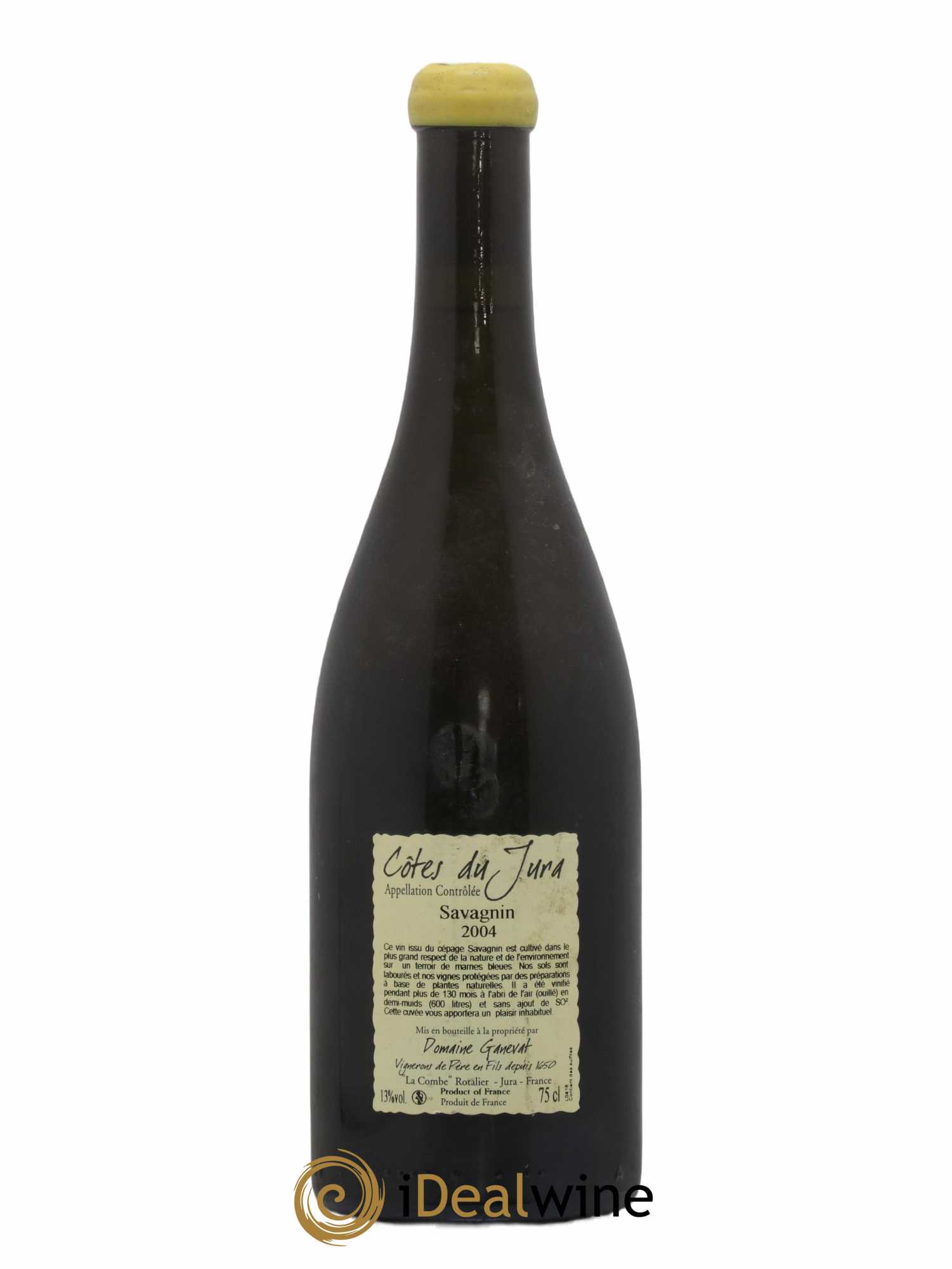 Côtes du Jura Les Vignes de mon Père Jean-François Ganevat (Domaine) 2004 - Lot de 1 bouteille - 1