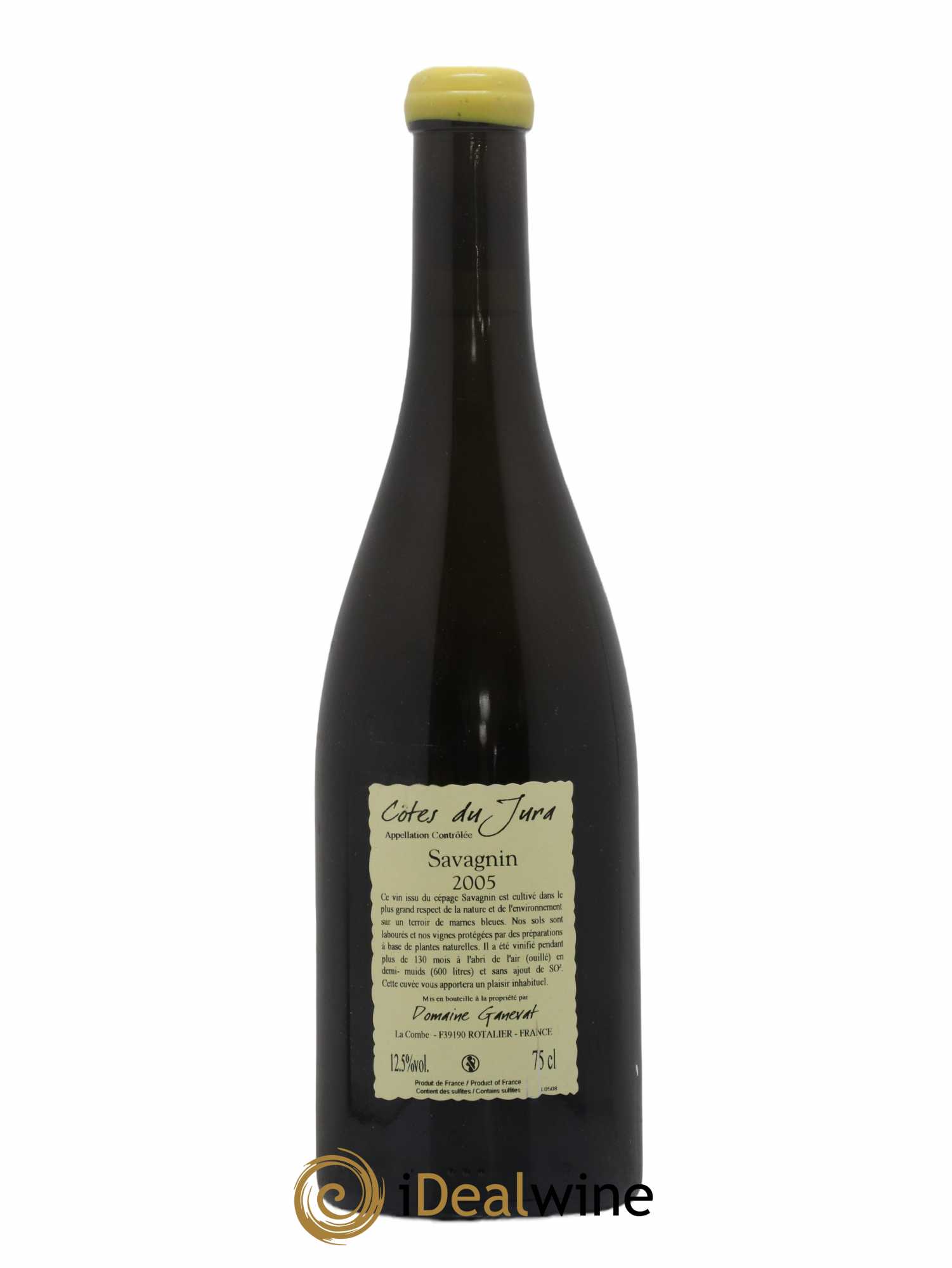 Côtes du Jura Les Vignes de mon Père Jean-François Ganevat (Domaine) 2005 - Lot de 1 bouteille - 1