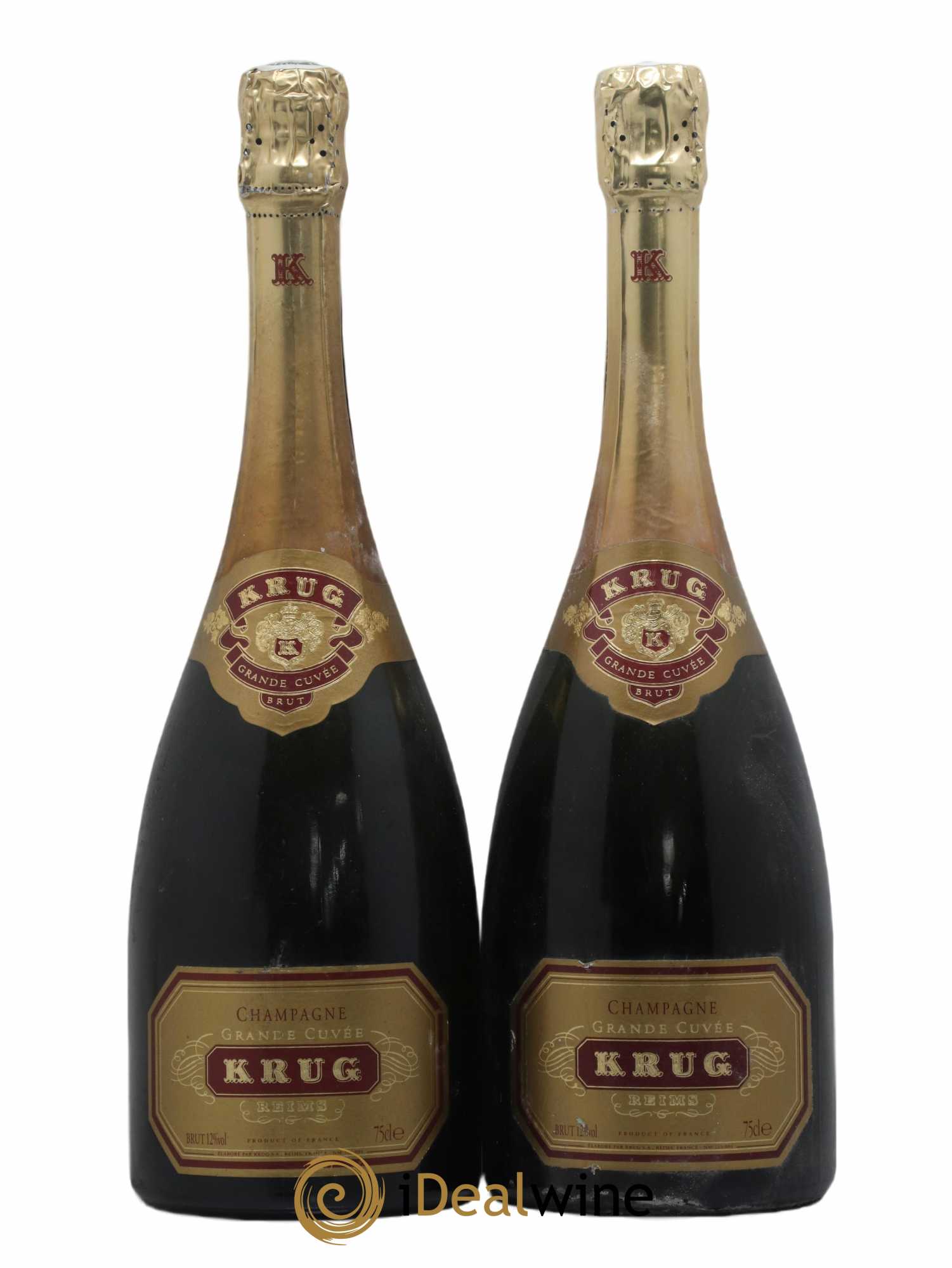 Grande Cuvée Brut Krug - Lot of 2 bottles - 0