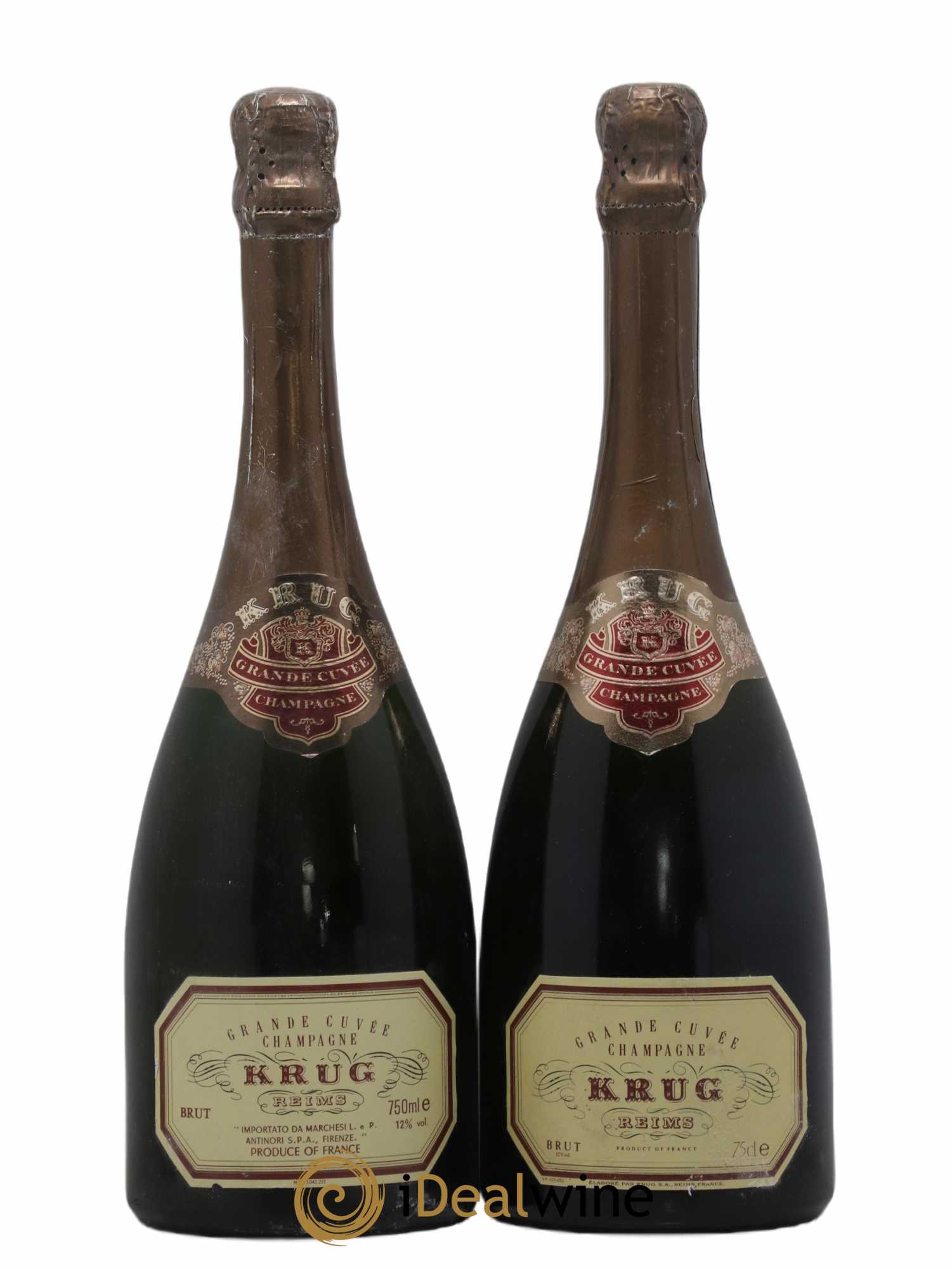 Grande Cuvée Brut Krug Brut - Lot of 2 bottles - 0