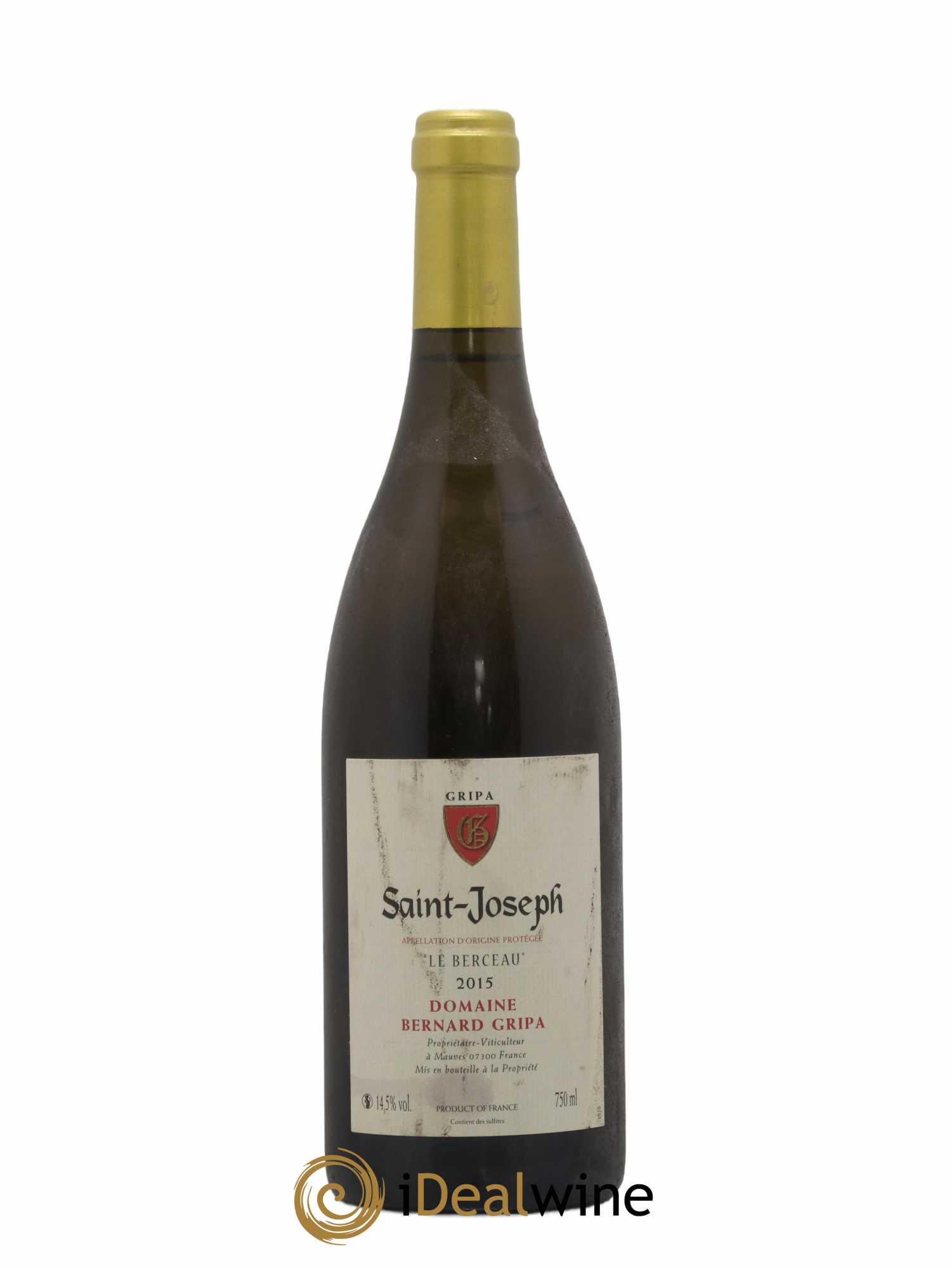 Saint-Joseph Le Berceau Bernard Gripa (Domaine) 2015 - Lot de 1 bouteille - 0