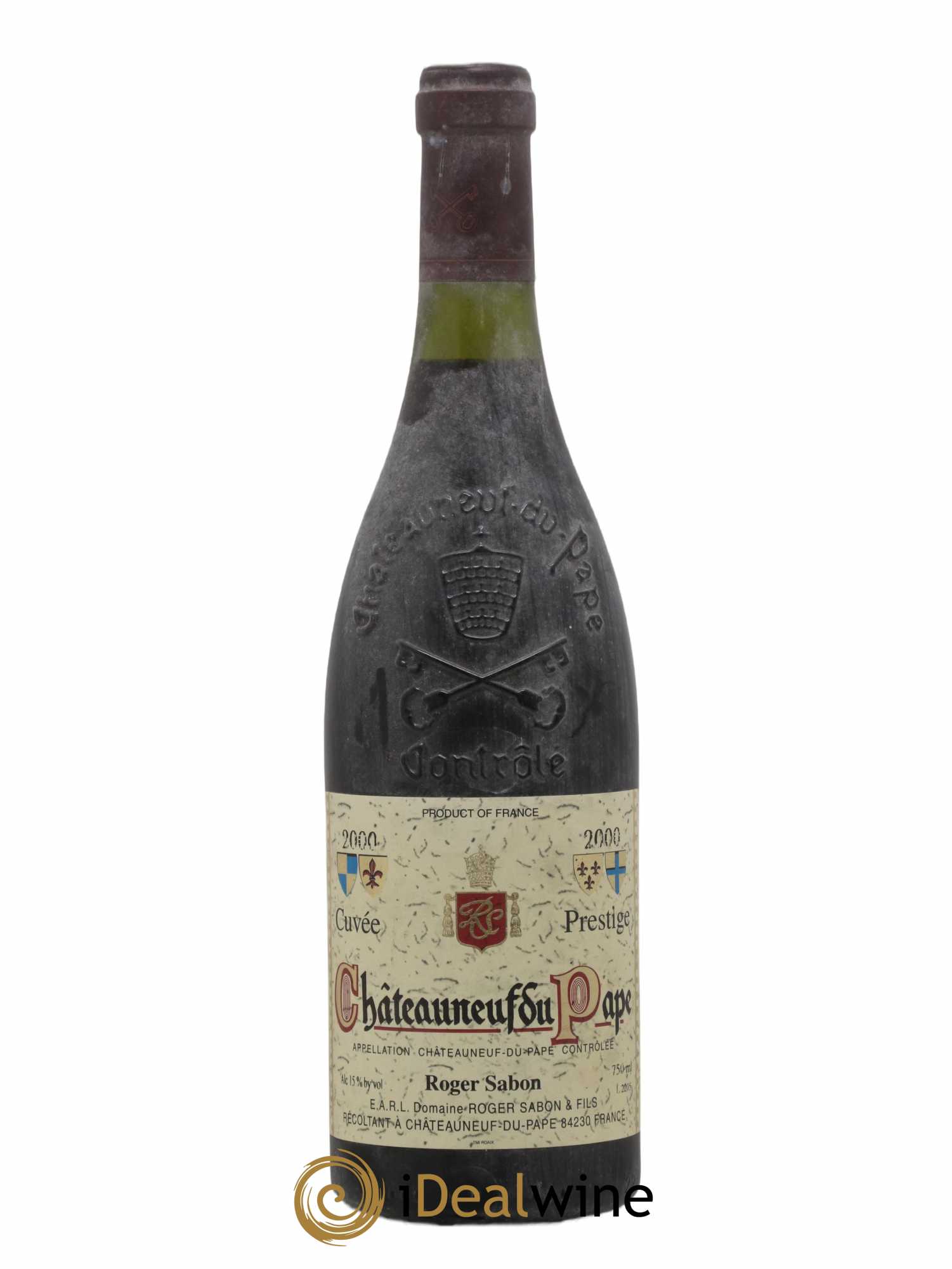 Châteauneuf-du-Pape Cuvée Prestige Roger Sabon (Domaine) 2000 - Lot of 1 bottle - 0