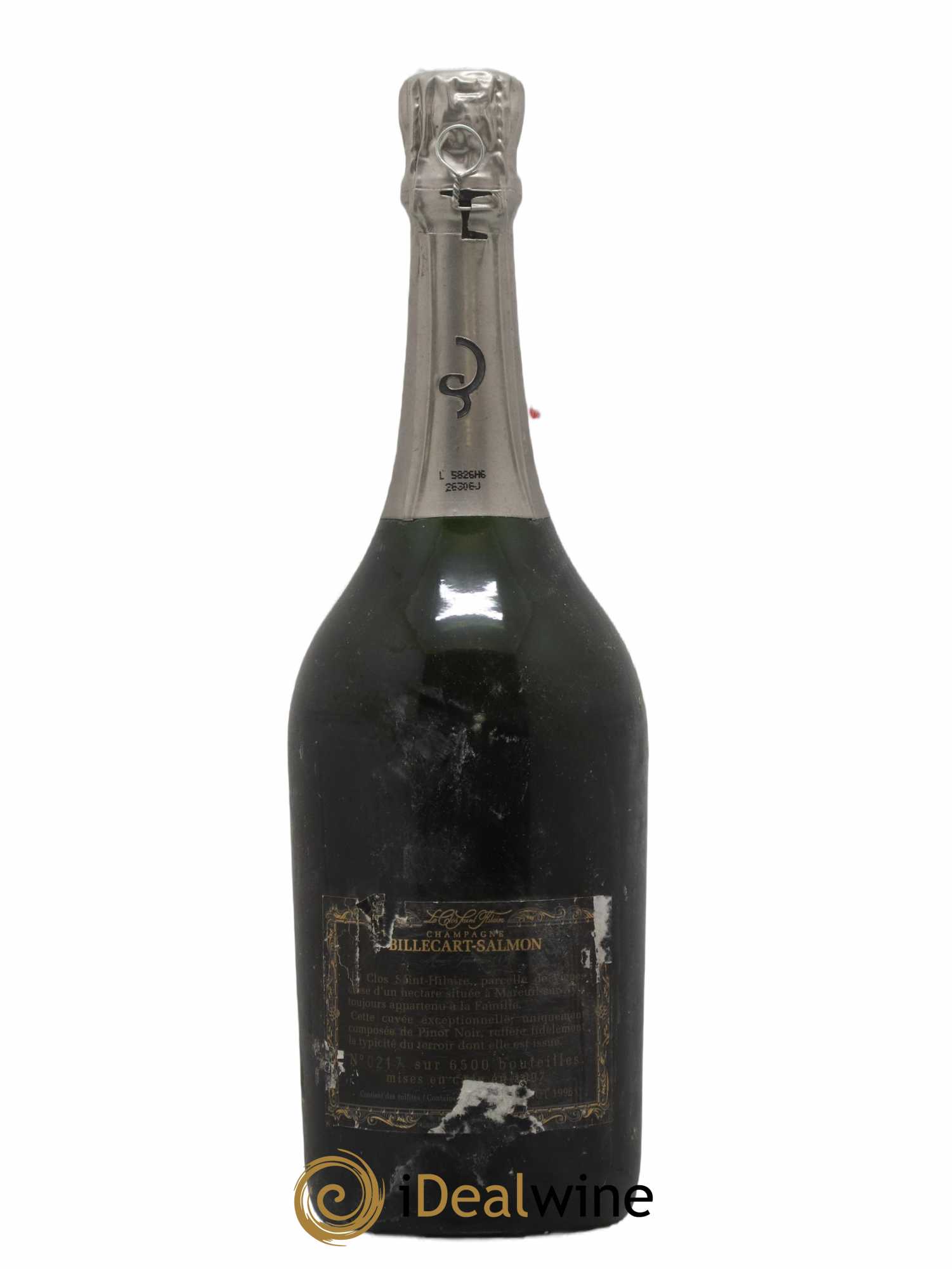 Le Clos Saint-Hilaire  Billecart-Salmon 1996 - Lot de 1 bouteille - 1