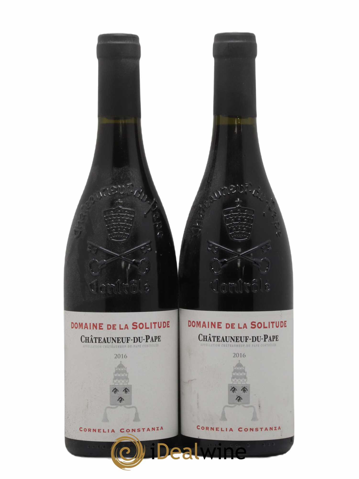 Châteauneuf-du-Pape Cuvee Cornelia Constanza Domaine De La Solitude 2016 - Lot de 2 bouteilles - 0