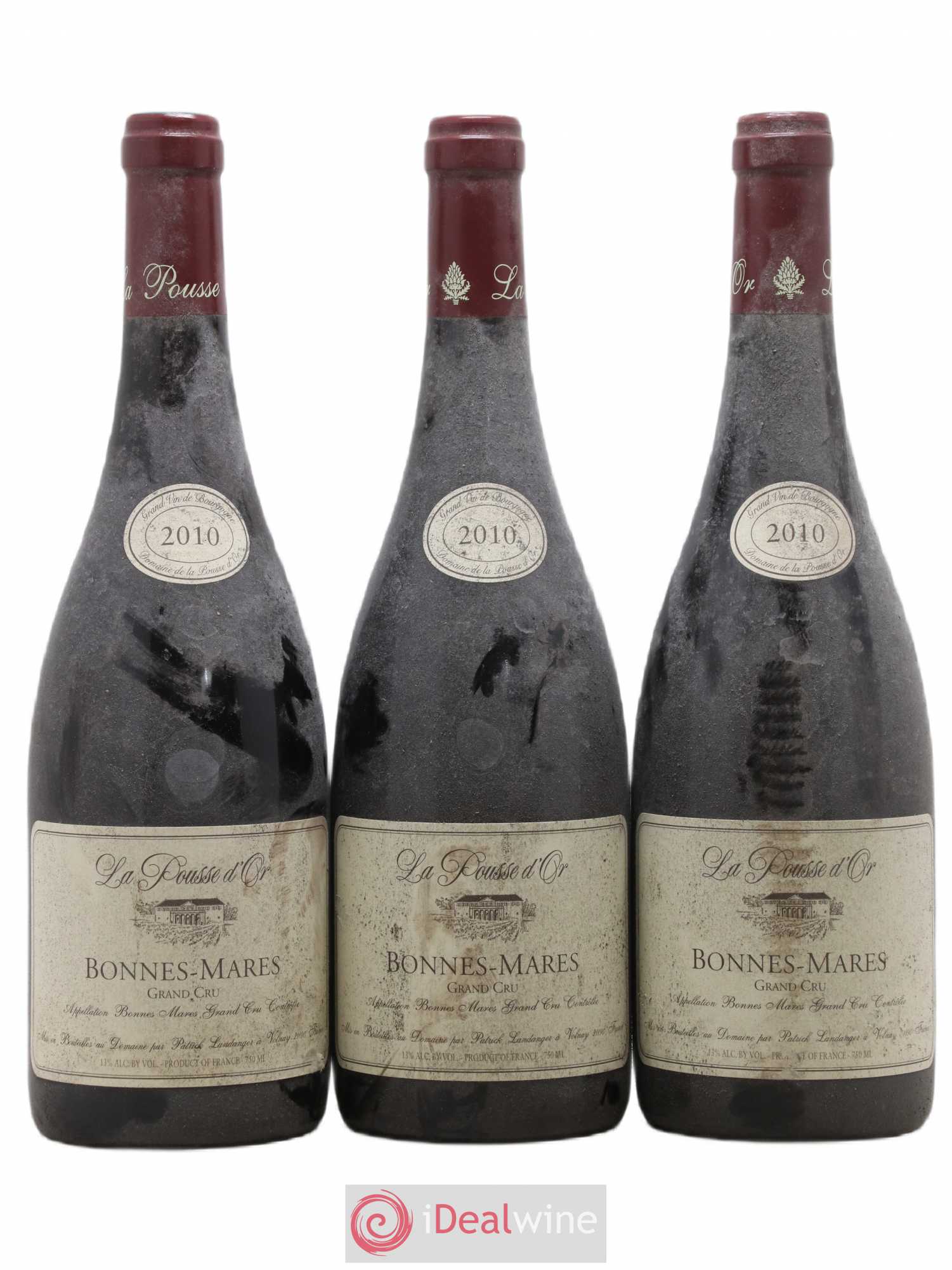 Bonnes-Mares Grand Cru La Pousse d'Or (Domaine de) 2010 - Lot de 3 bouteilles - 0