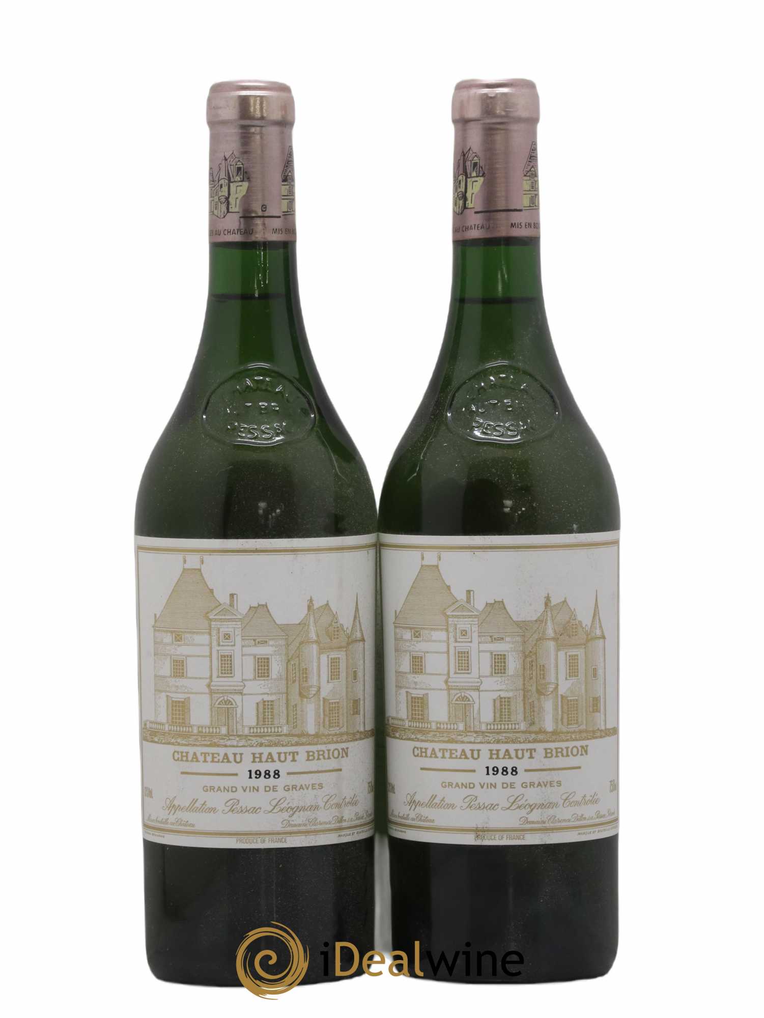 Château Haut Brion 1988 - Lot of 2 bottles - 0