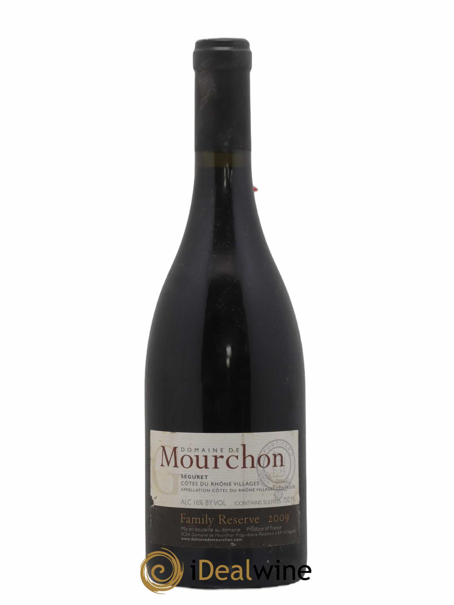 Côtes-du-Rhône Seguret Family Reserve Domaine De Mourchon 2009 - Lot de 1 bouteille - 0