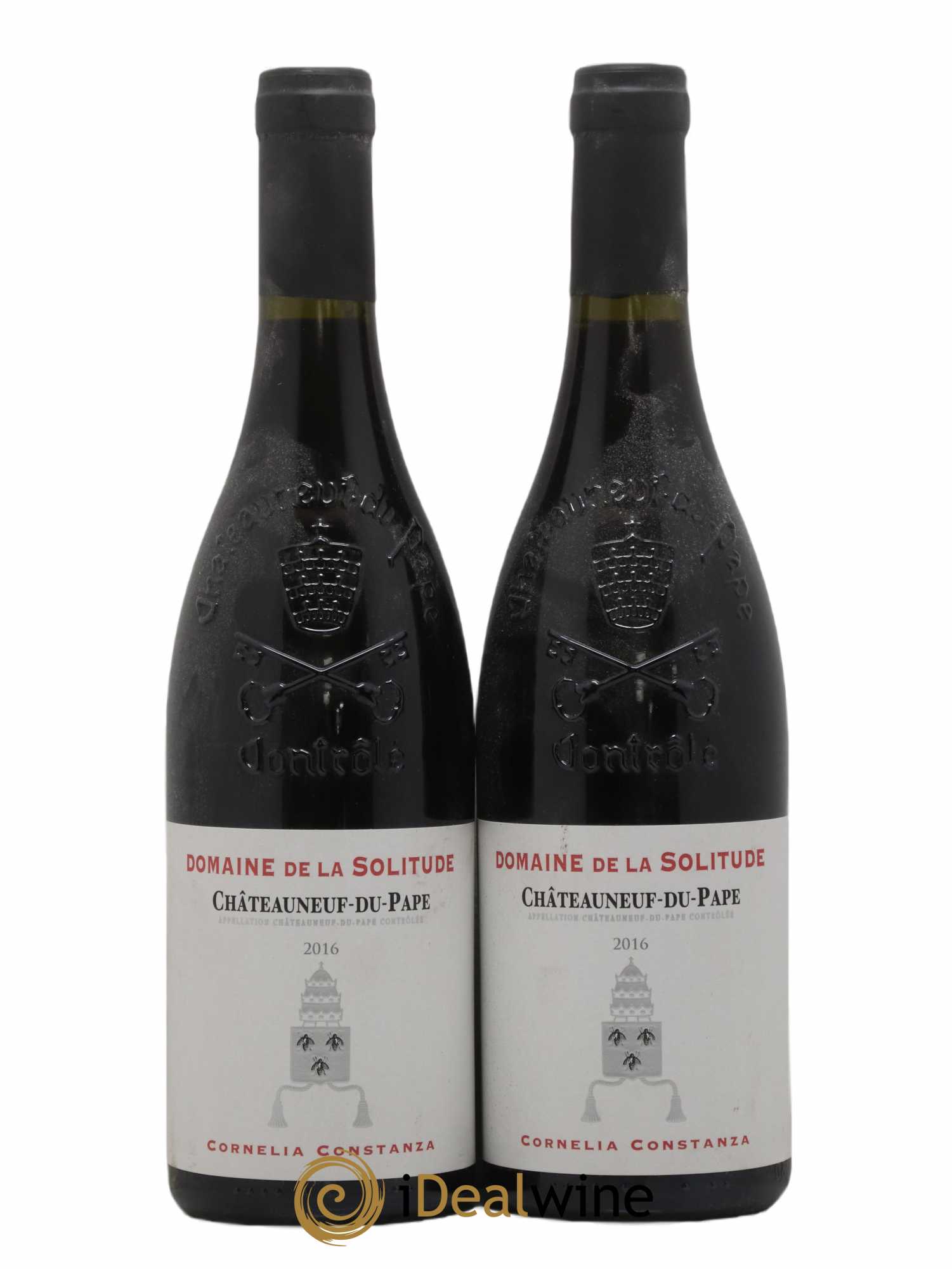 Châteauneuf-du-Pape Cuvee Cornelia Constanza Domaine De La Solitude 2016 - Lot de 2 bouteilles - 0