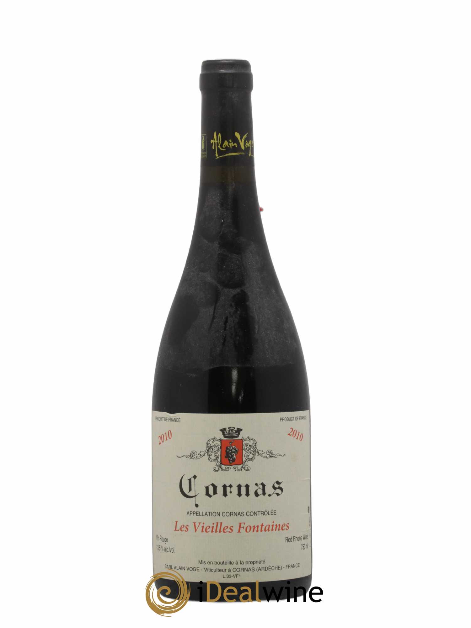 Cornas Les Vieilles Fontaines Alain Voge (Domaine) 2010 - Lot de 1 bouteille - 0