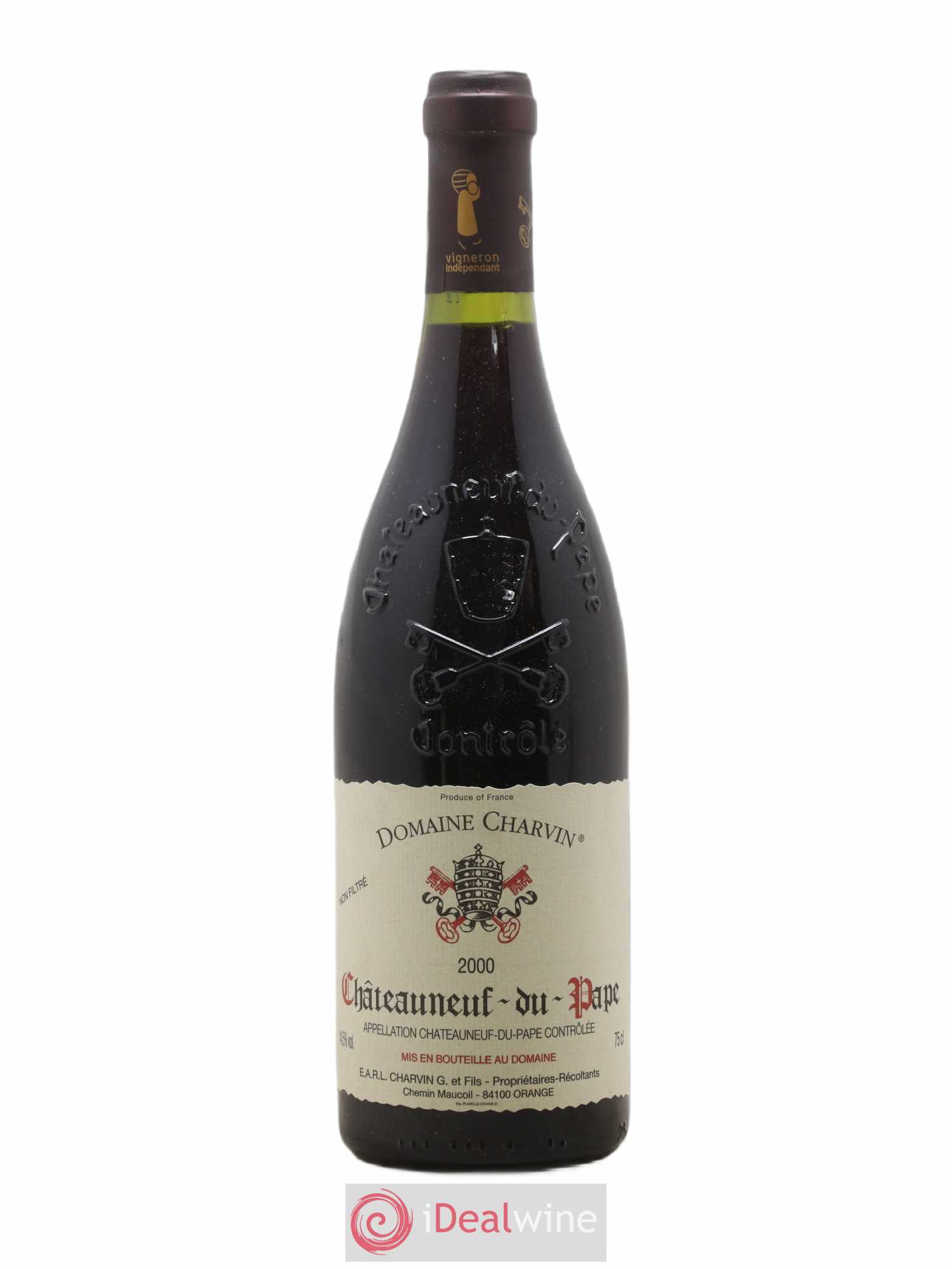 Châteauneuf-du-Pape Charvin (Domaine) 2000 - Lot de 1 bouteille - 0
