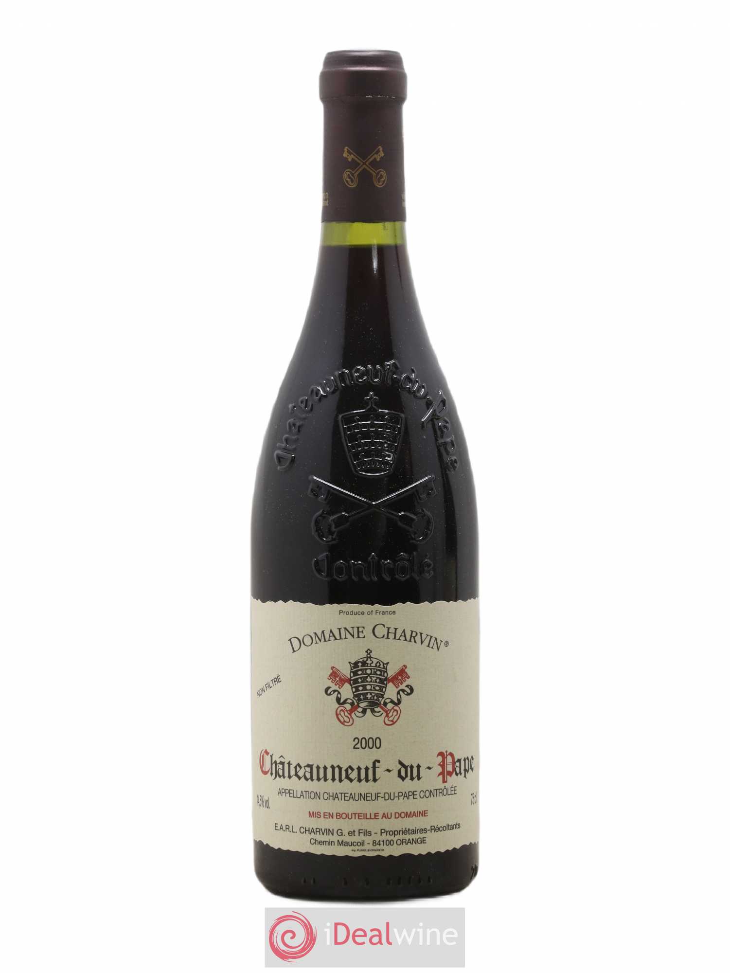 Châteauneuf-du-Pape Charvin (Domaine) 2000 - Lot de 1 bouteille - 0