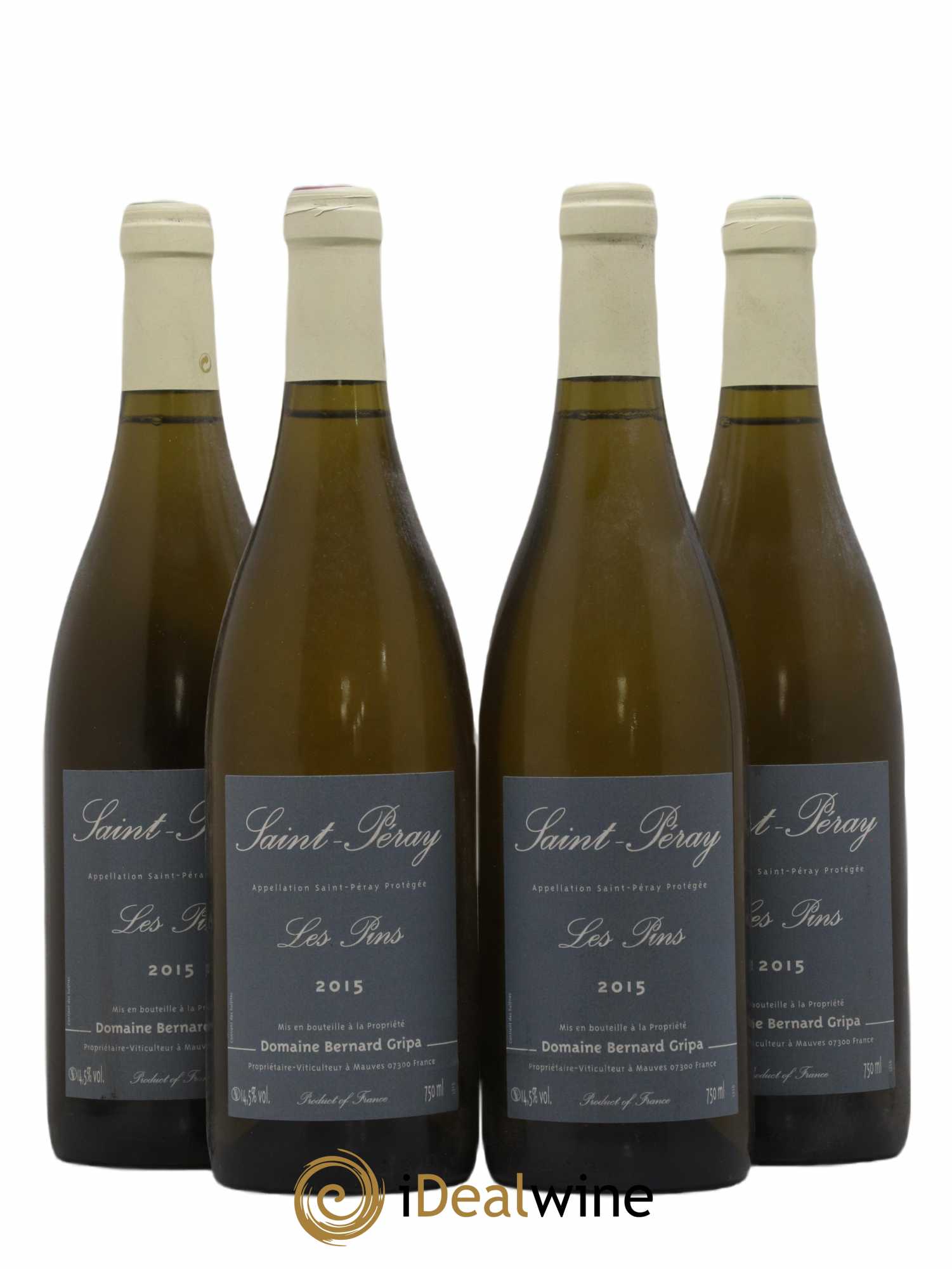 Saint-Péray Les Pins Bernard Gripa (Domaine) 2015 - Lot de 4 bouteilles - 0