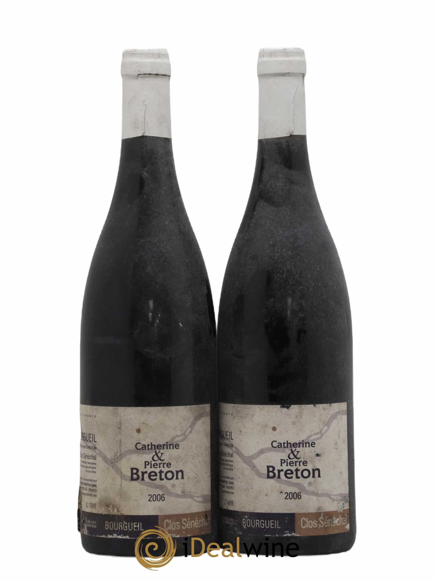 Bourgueil Clos Sénéchal Catherine et Pierre Breton 2006 - Lot de 2 bouteilles - 0