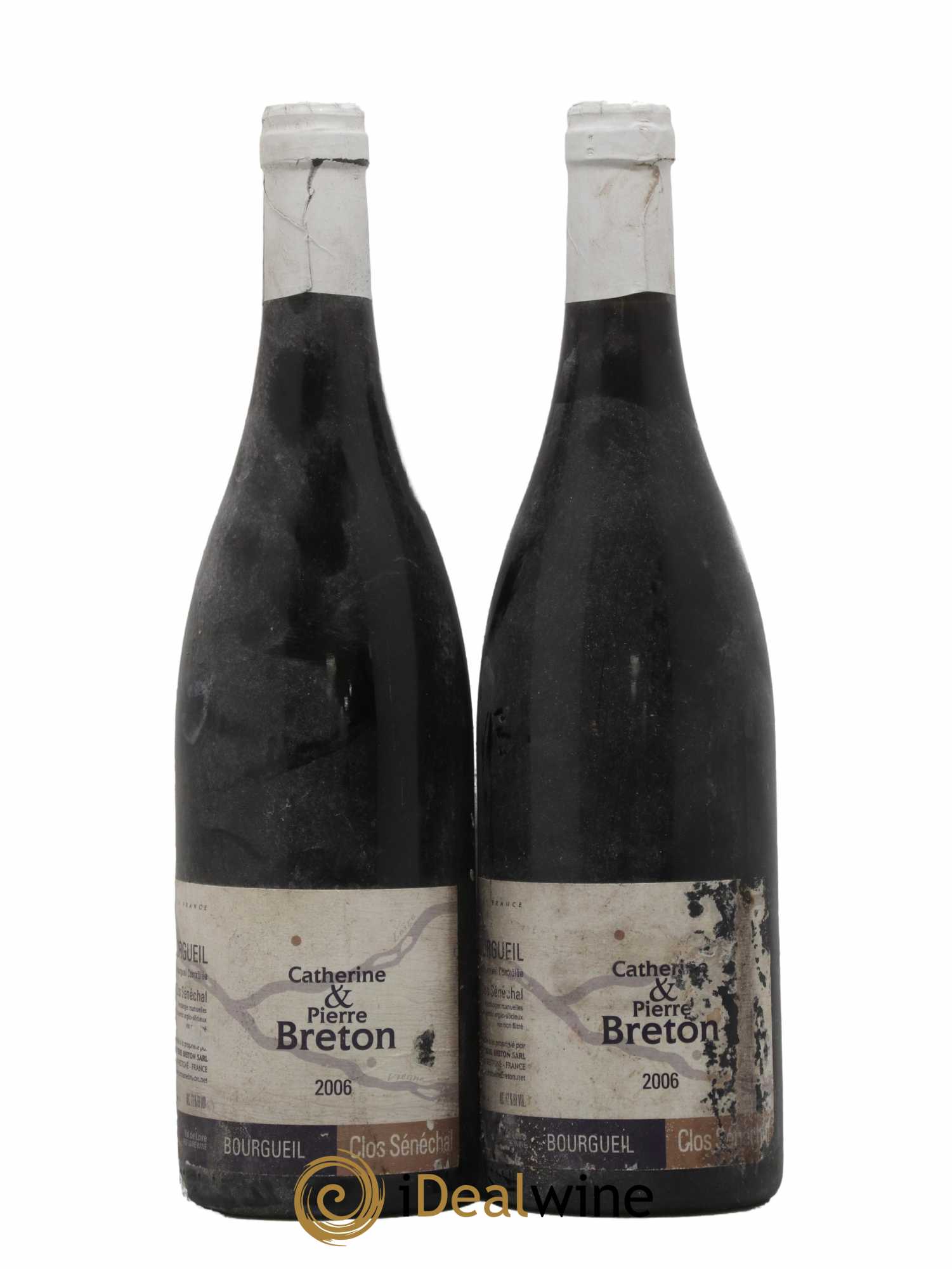 Bourgueil Clos Sénéchal Catherine et Pierre Breton 2006 - Lot de 2 bouteilles - 0