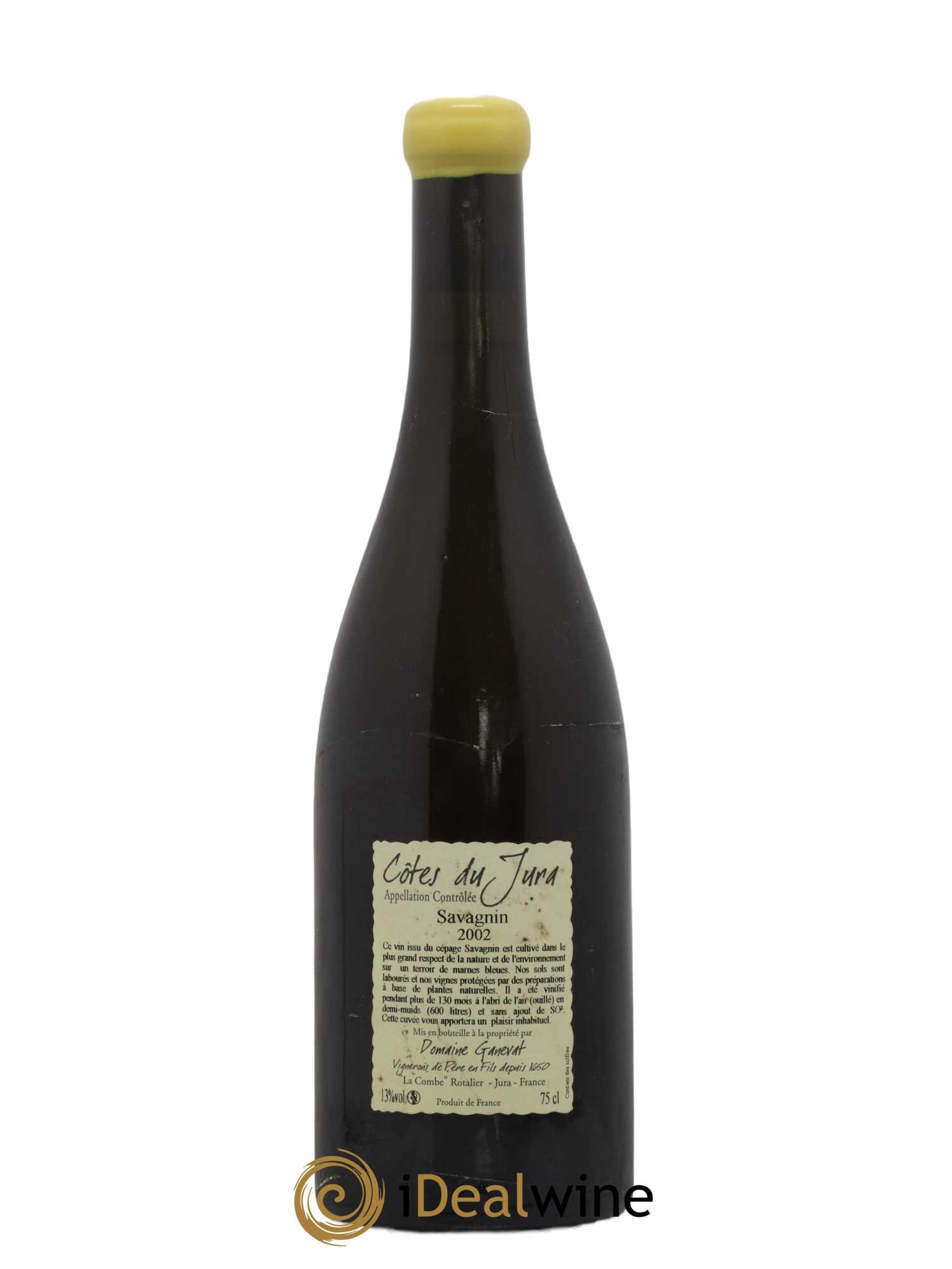Côtes du Jura Les Vignes de mon Père Jean-François Ganevat (Domaine) 2002 - Lot de 1 bouteille - 1