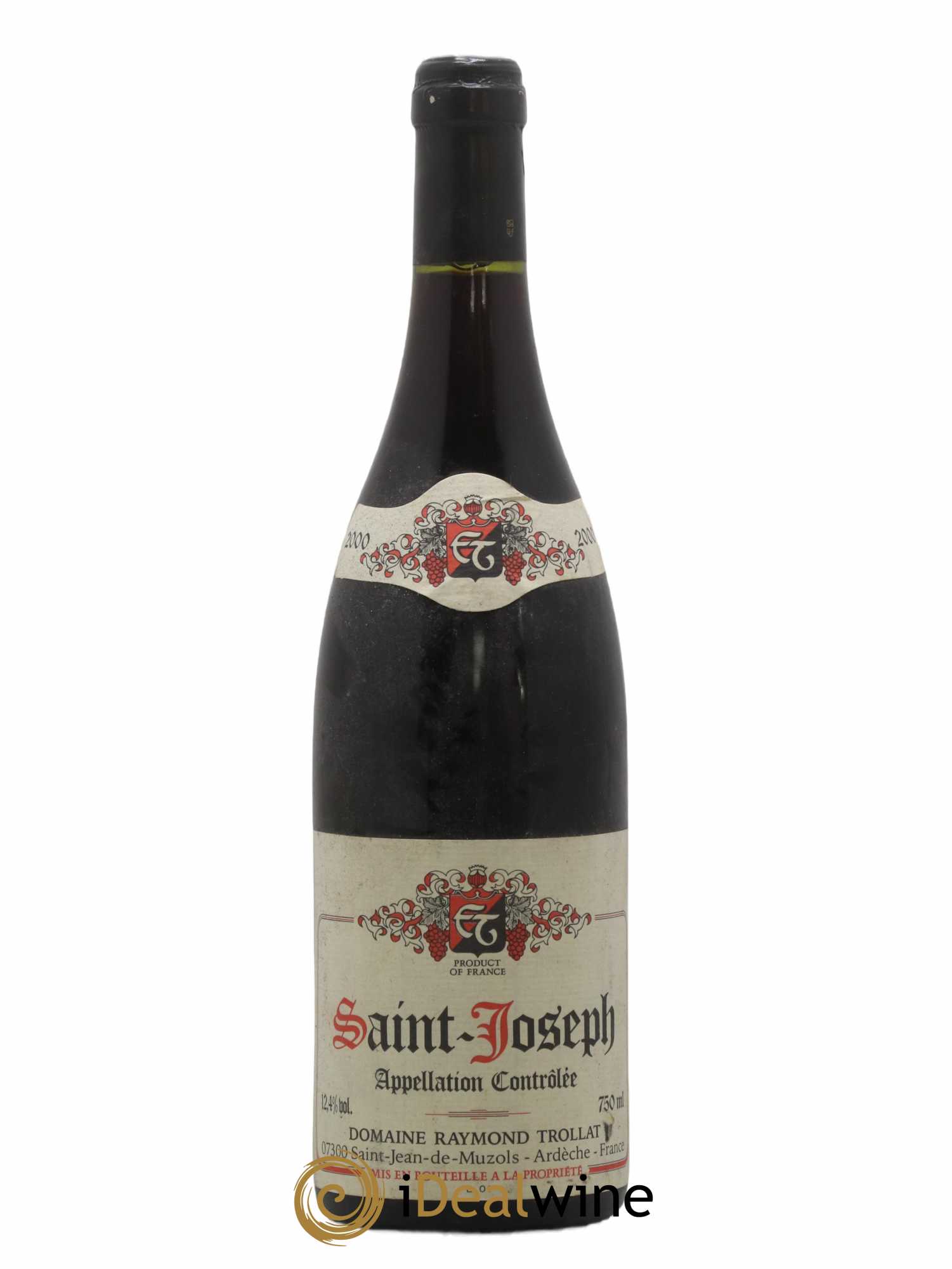 Saint-Joseph Raymond Trollat 2000 - Lot of 1 bottle - 0