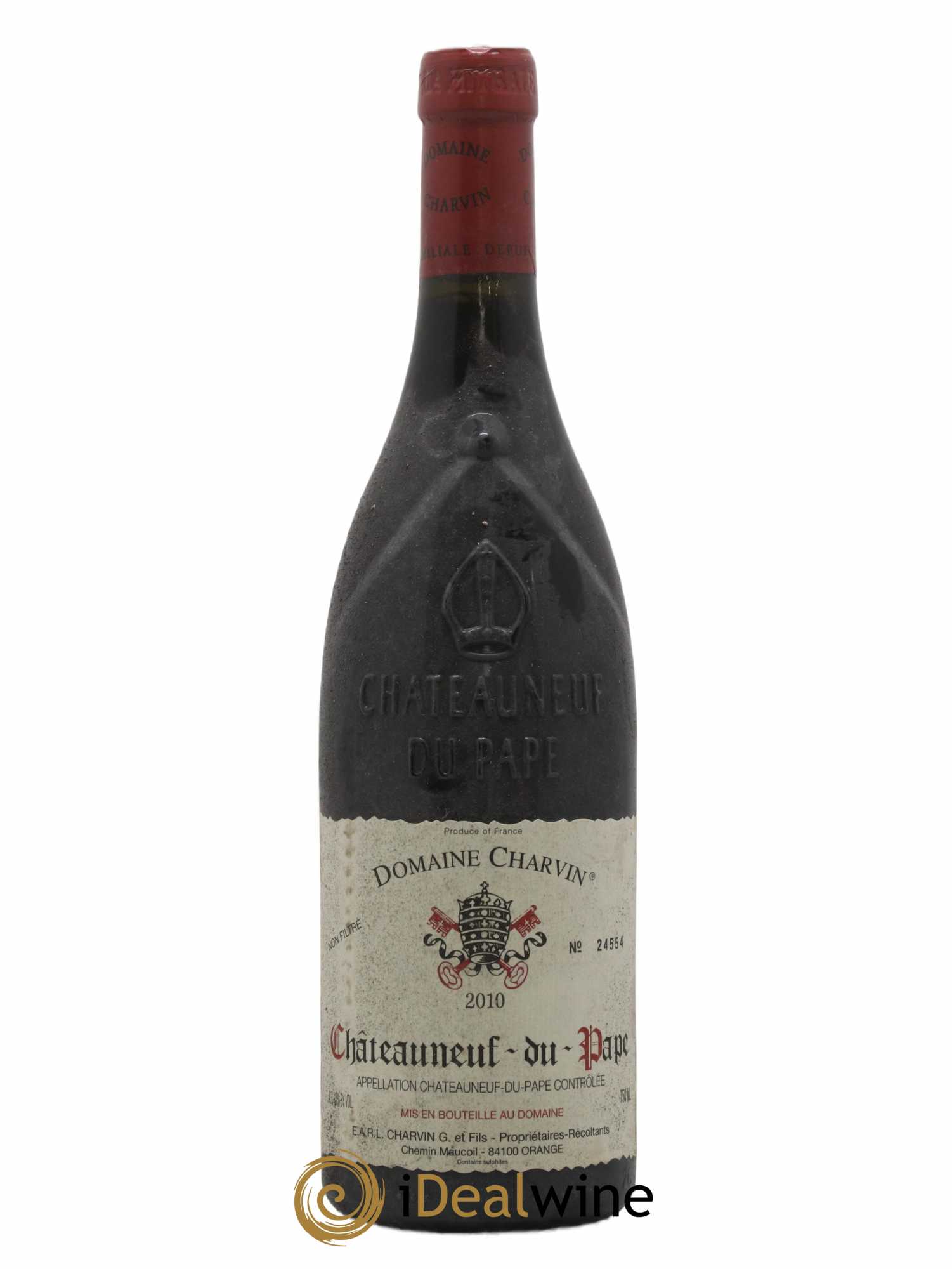 Châteauneuf-du-Pape Charvin (Domaine) 2010 - Lot de 1 bouteille - 0