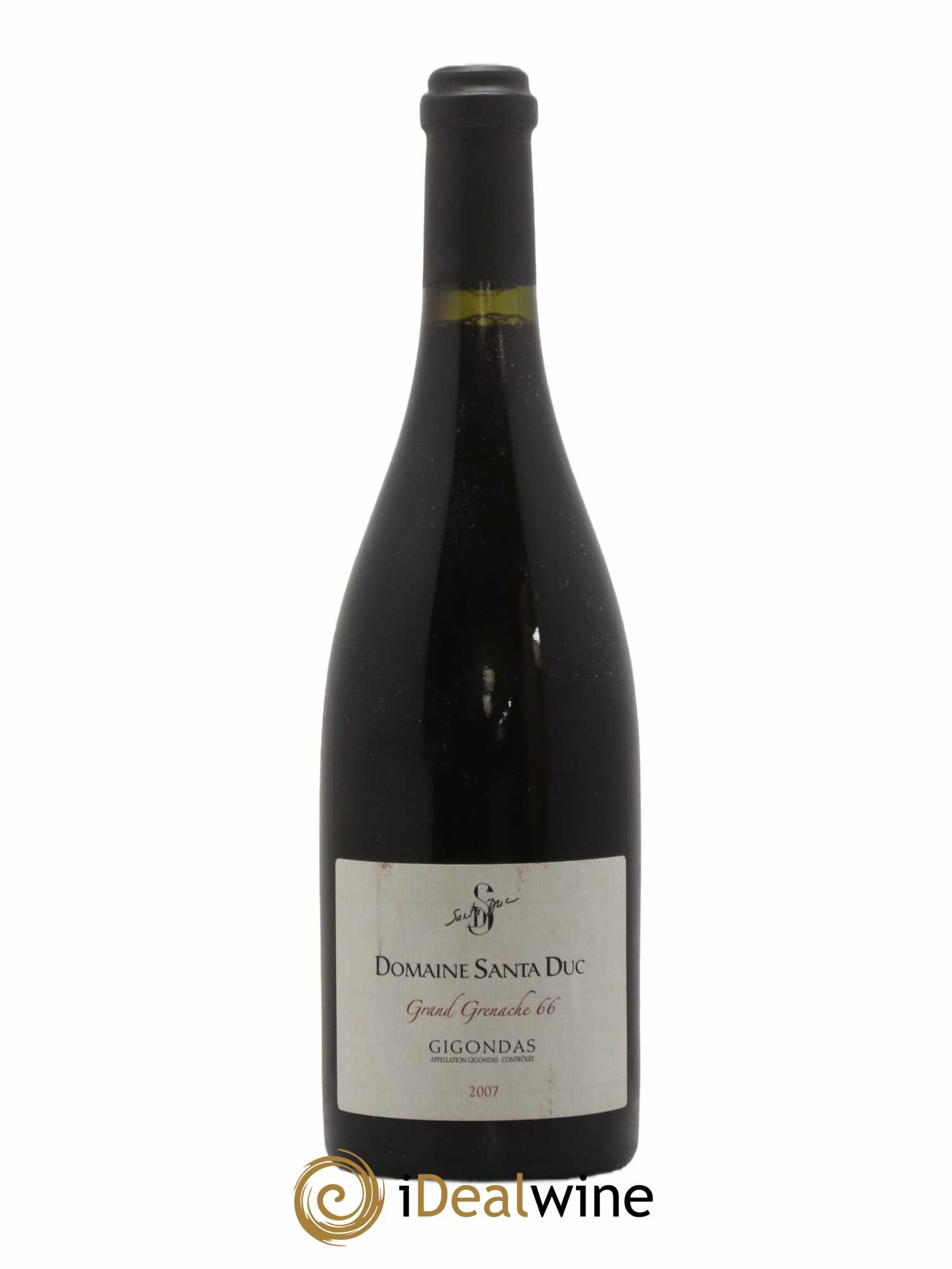 Gigondas Grand Grenache 66 Famille Gras 2007 - Lot de 1 bouteille - 0