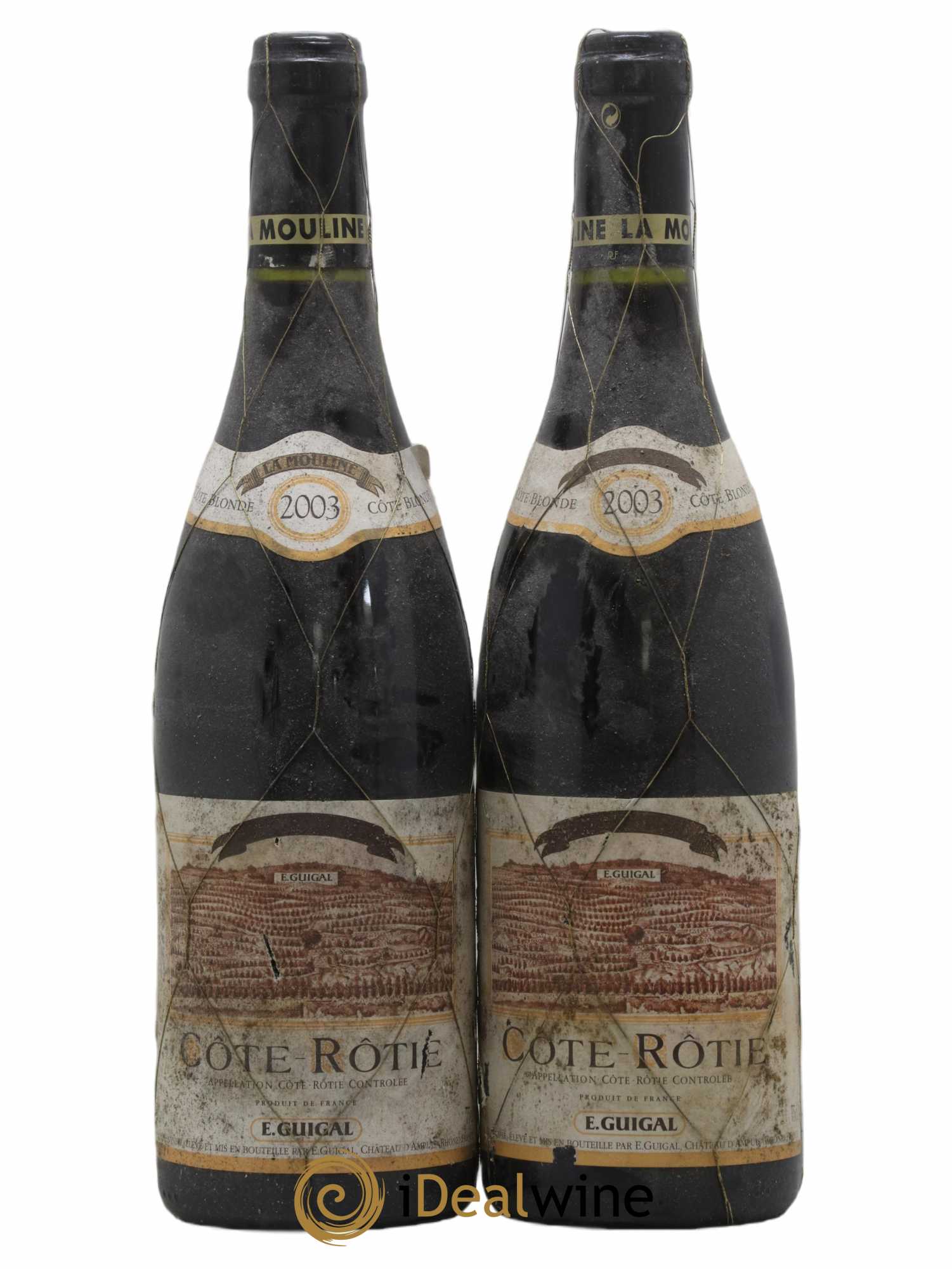 Côte-Rôtie La Mouline Guigal 2003 - Lot de 2 bouteilles - 0