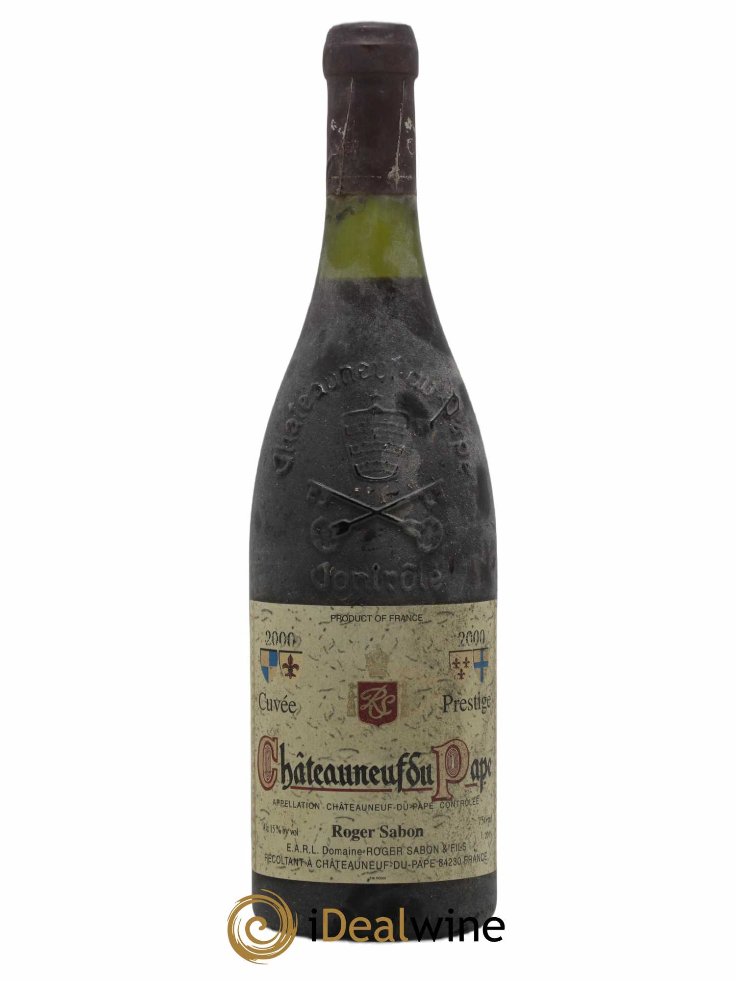 Châteauneuf-du-Pape Cuvée Prestige Roger Sabon (Domaine) 2000 - Lot de 1 bouteille - 0