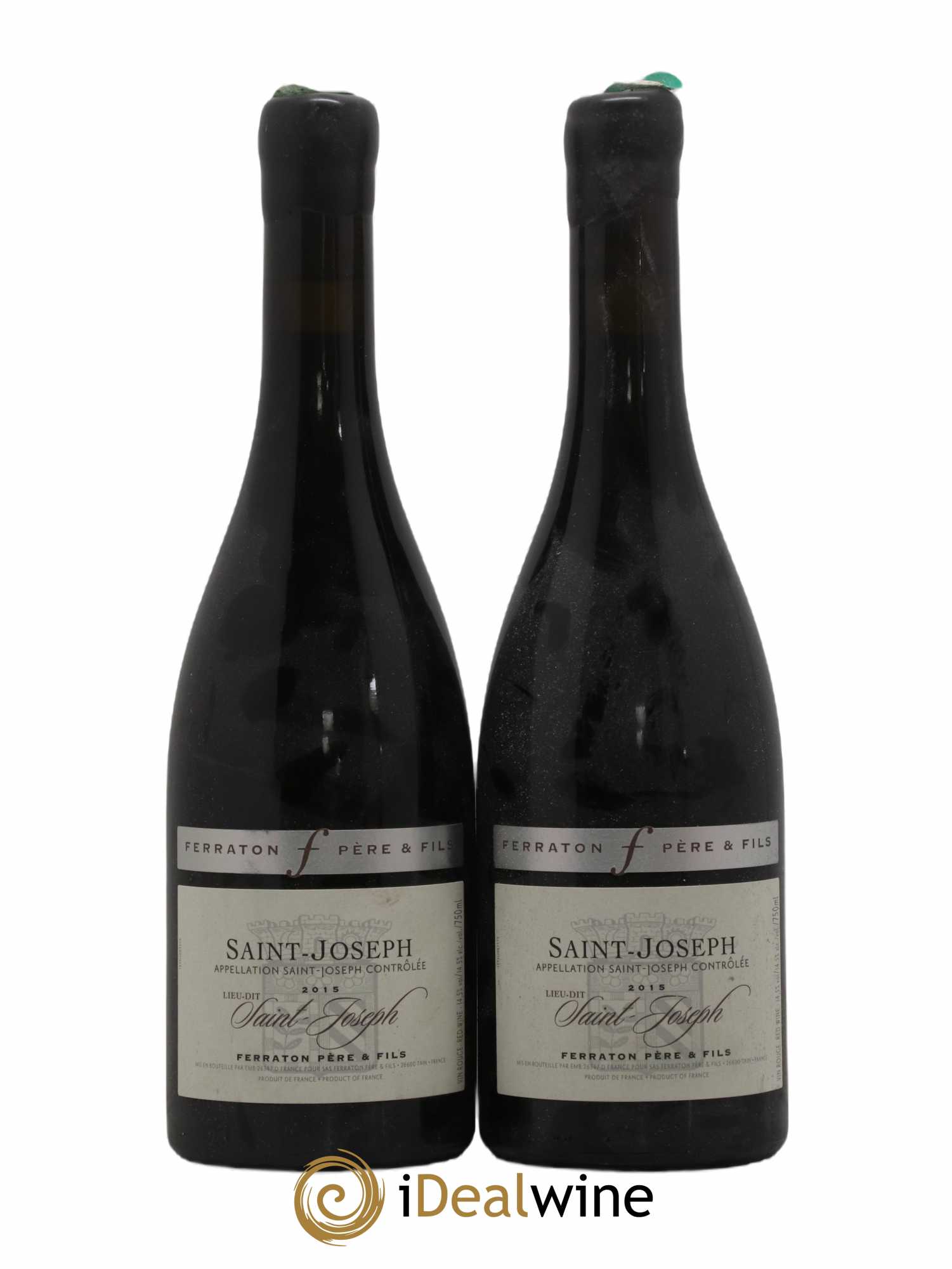 Saint-Joseph Ferraton Pere & Fils 2015 - Lot de 2 bouteilles - 0