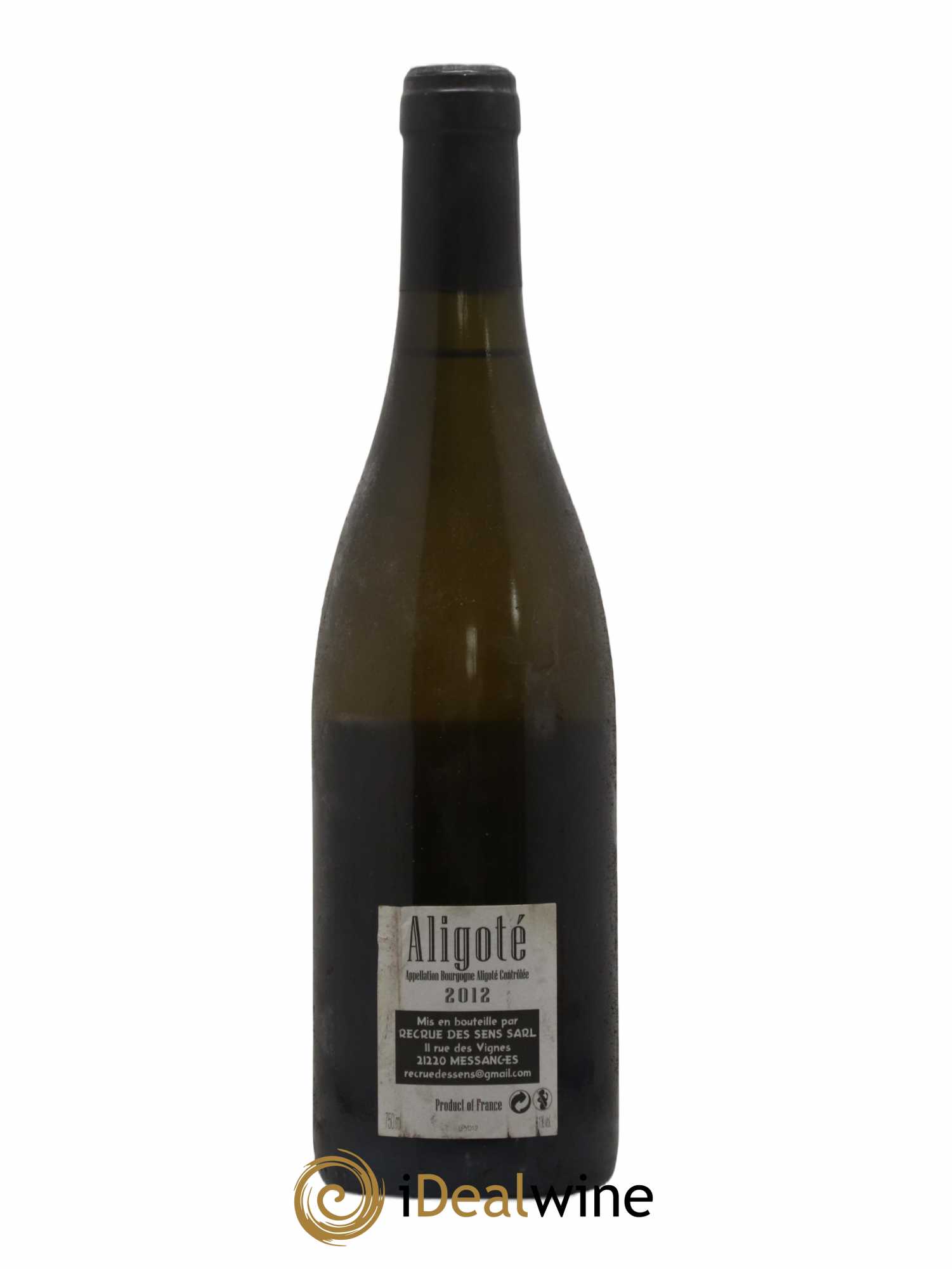 Vin de France Love and Pif Yann Durieux - Recrue des Sens 2012 - Lot de 1 bouteille - 1