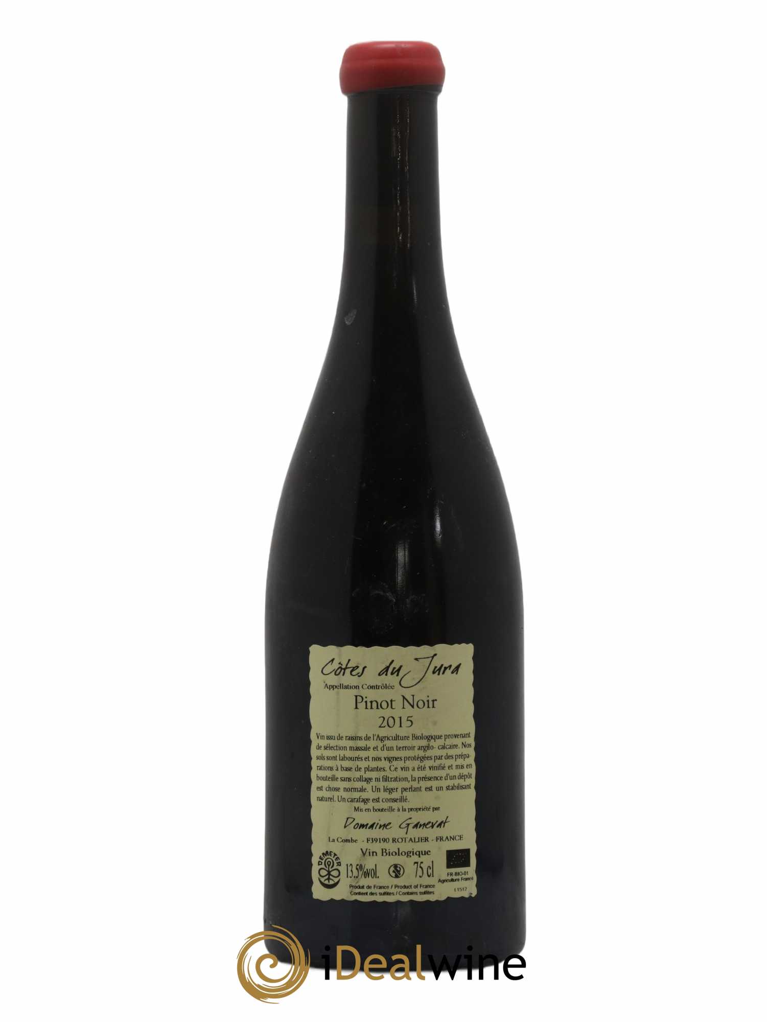 Côtes du Jura Cuvée Julien Jean-François Ganevat (Domaine) 2015 - Lot of 1 bottle - 1