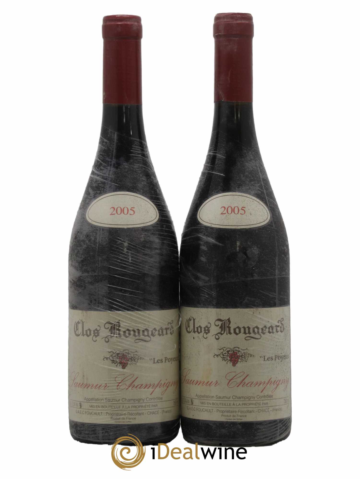 Saumur-Champigny Les Poyeux Clos Rougeard 2005 - Lot de 2 bouteilles - 0