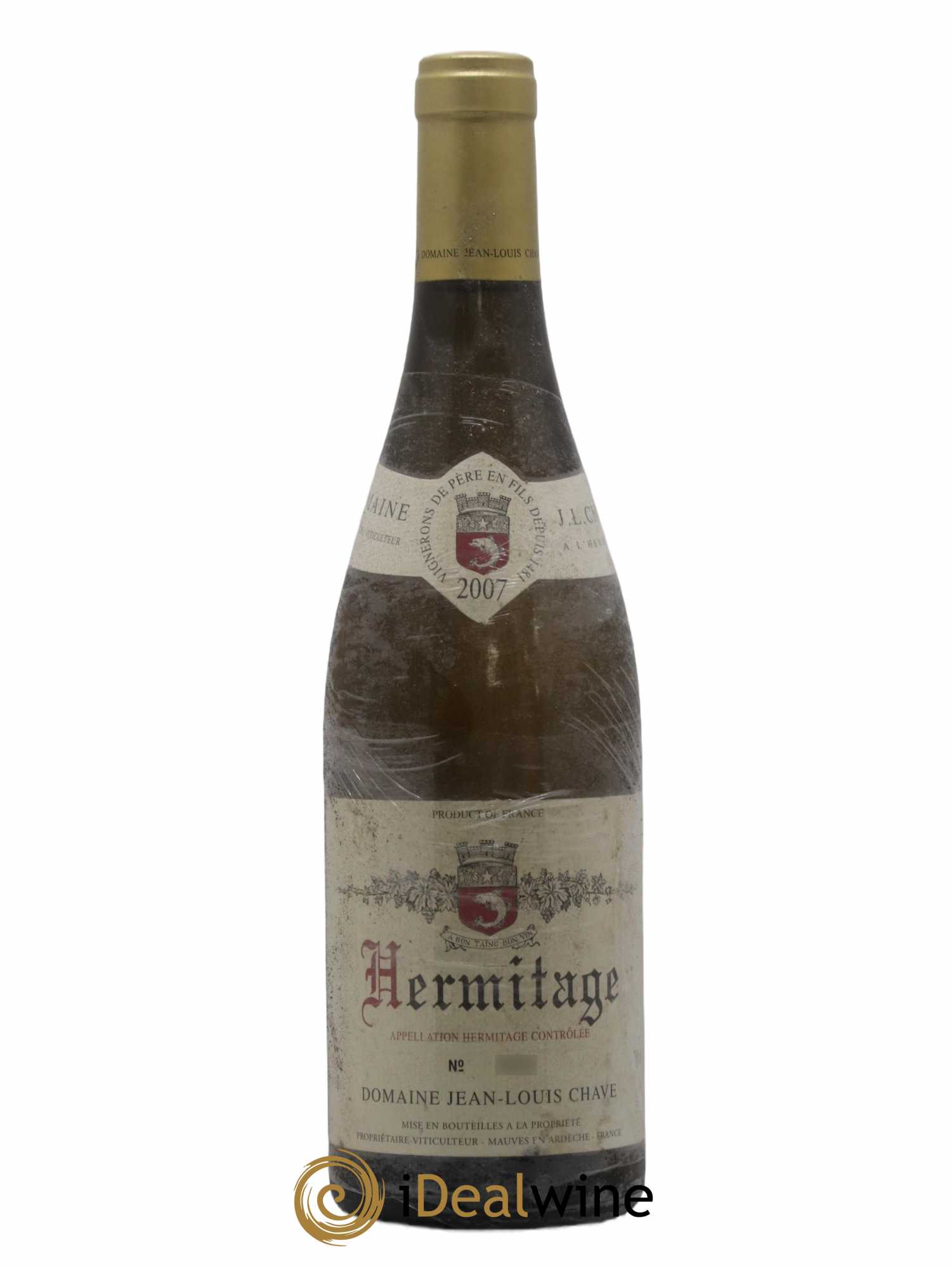 Hermitage Jean-Louis Chave 2007 - Lot de 1 bouteille - 0