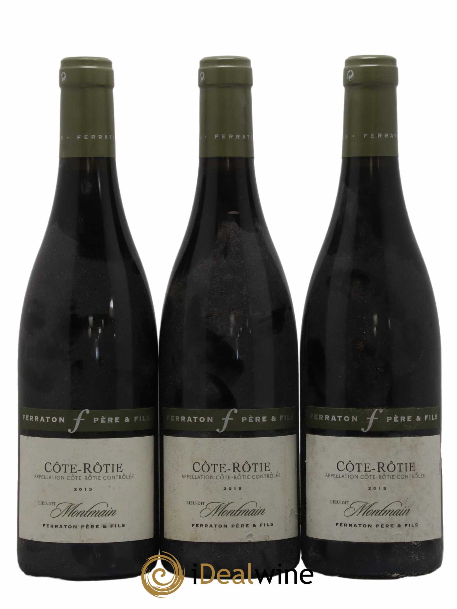 Côte-Rôtie Montmain Ferraton Pere & Fils 2015 - Lot de 3 bouteilles - 0