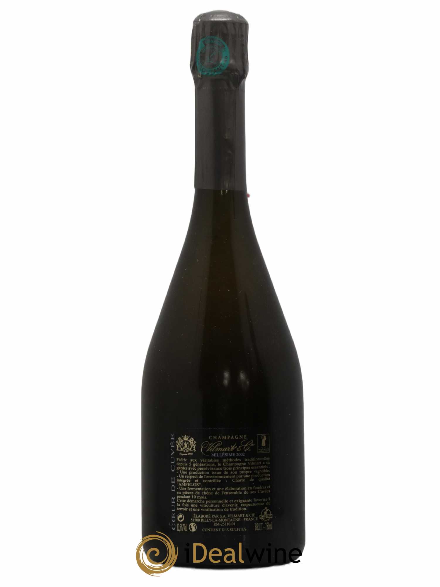 Champagne Vilmart Coeur de Cuvée 2002 - Lot de 1 bouteille - 1