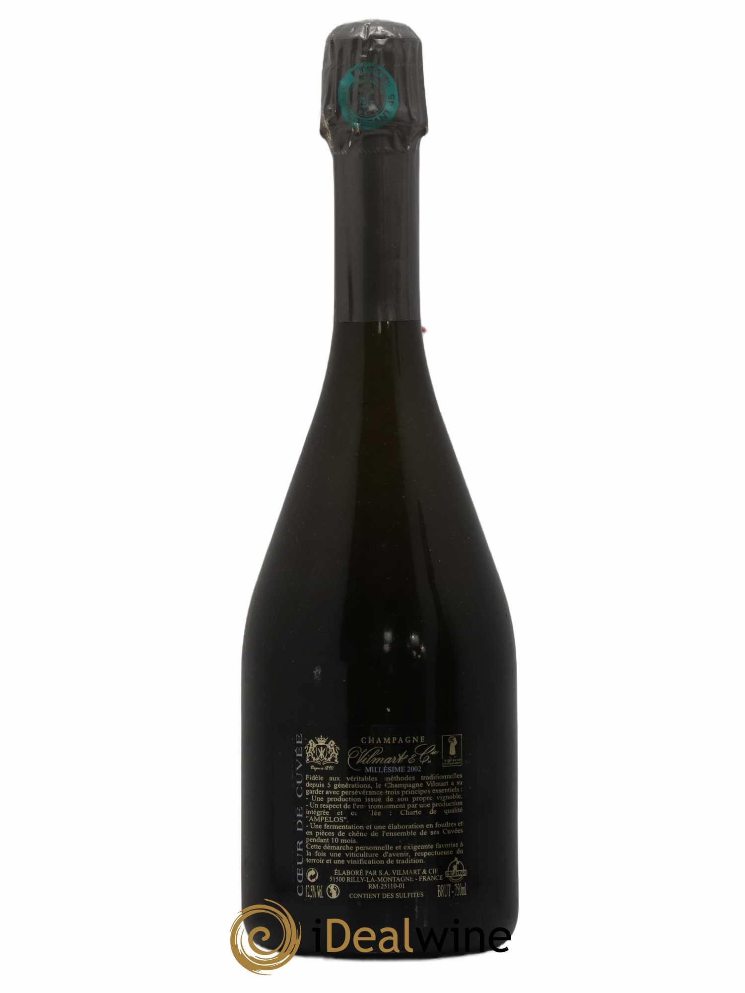 Champagne Vilmart Coeur de Cuvee 2002 - Lot de 1 bouteille - 1
