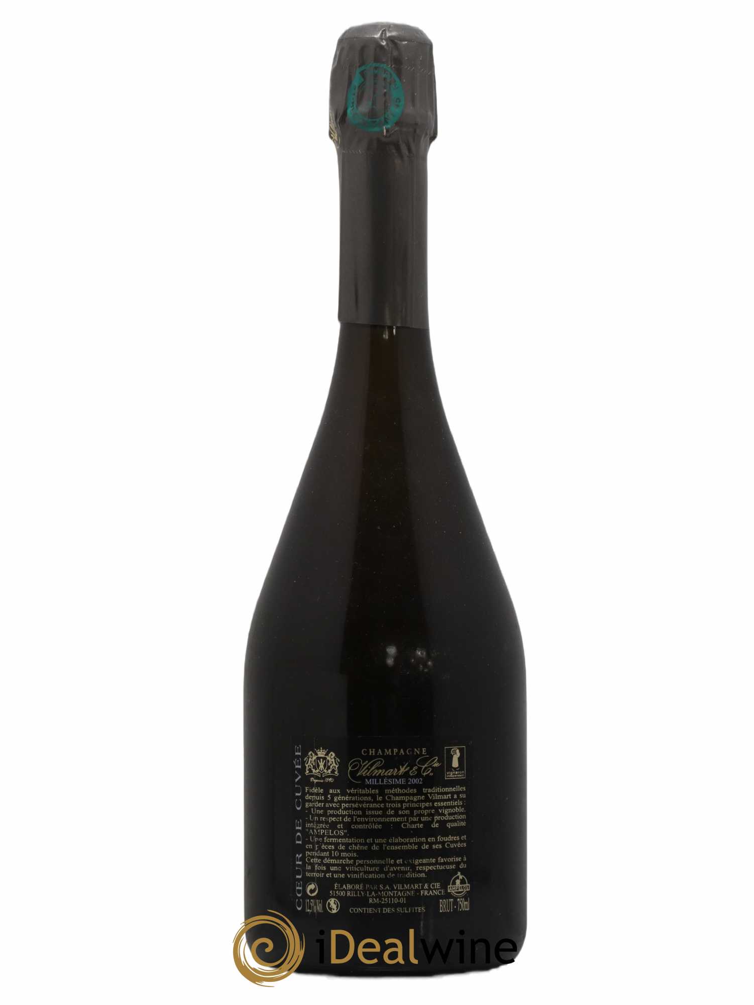 Champagne Vilmart Coeur de Cuvee 2002 - Lot de 1 bouteille - 1