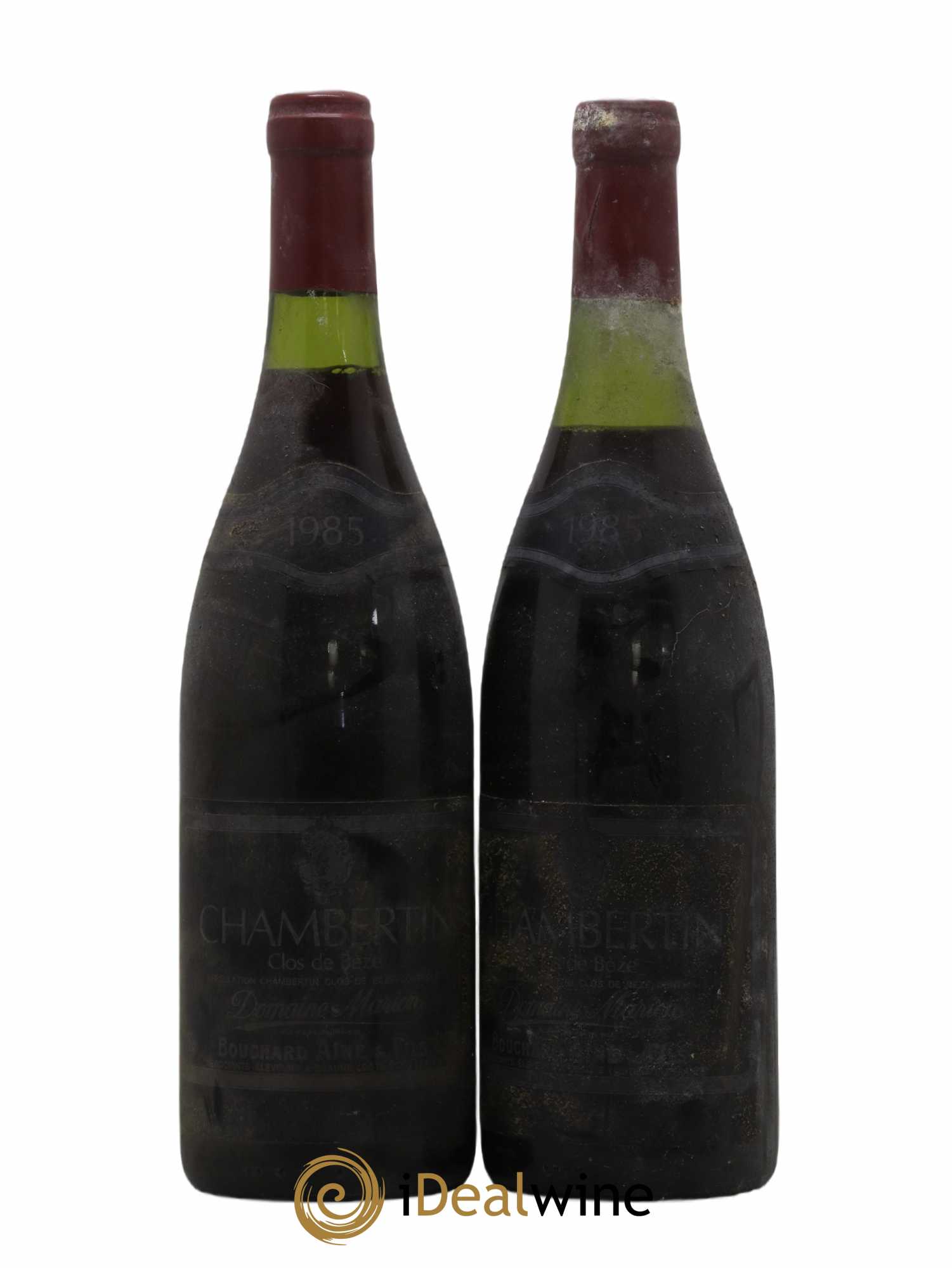 Chambertin Clos de Bèze Grand Cru Domaine Marion Bouchard Ainé 1985 - Lot of 2 bottles - 0