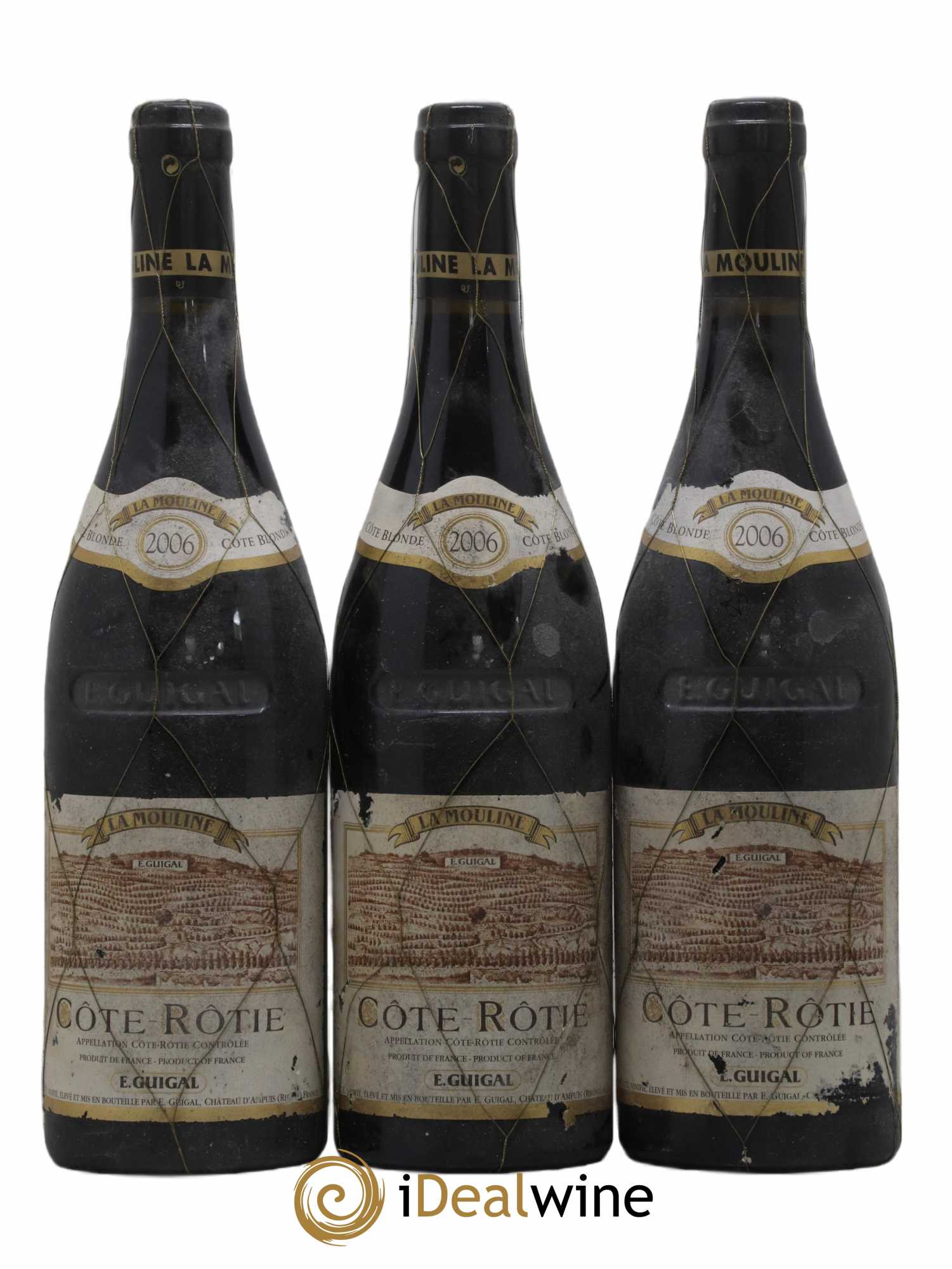 Côte-Rôtie La Mouline Guigal 2006 - Lot de 3 bouteilles - 0