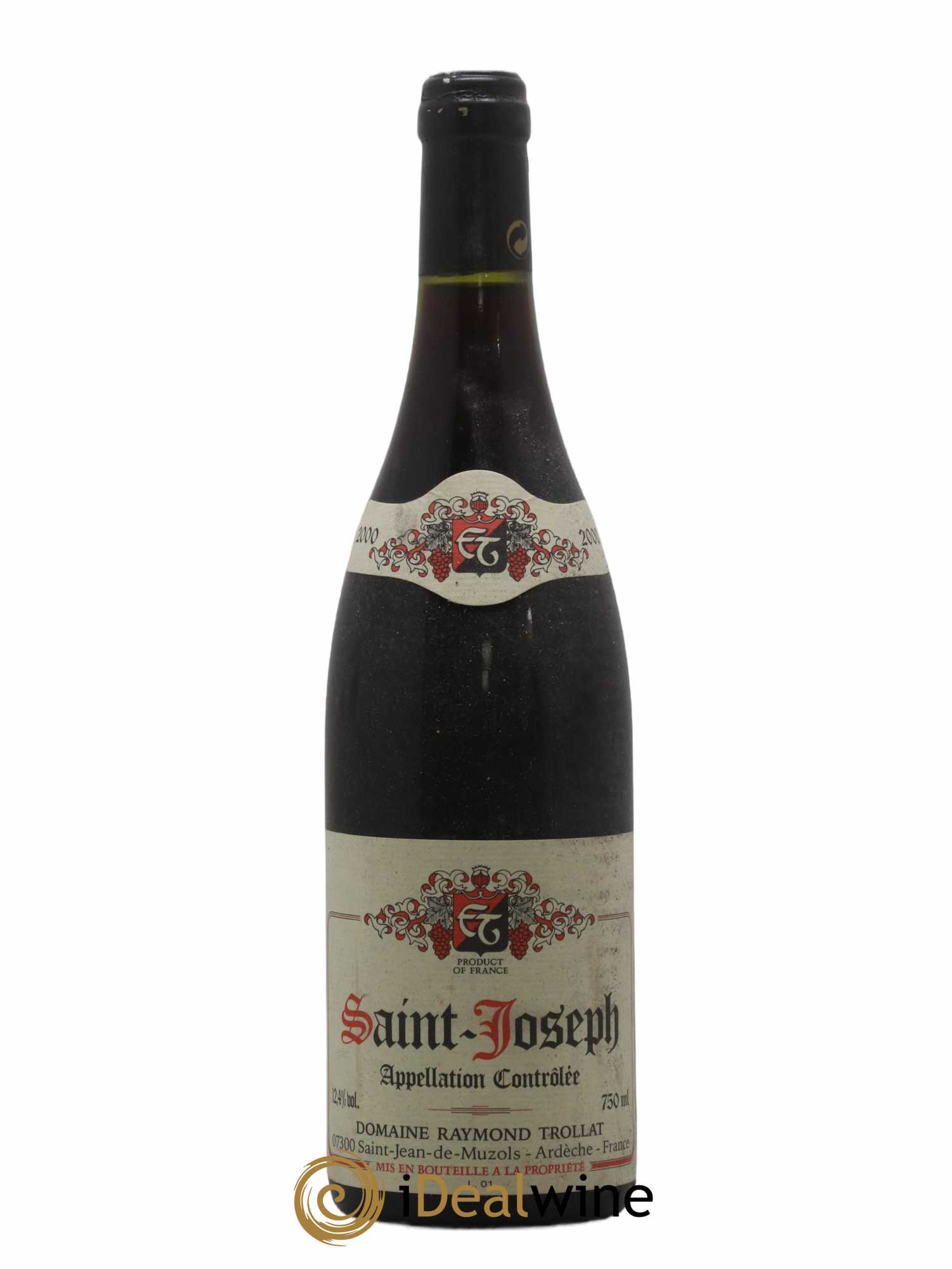 Saint-Joseph Raymond Trollat 2000 - Lot de 1 bouteille - 0