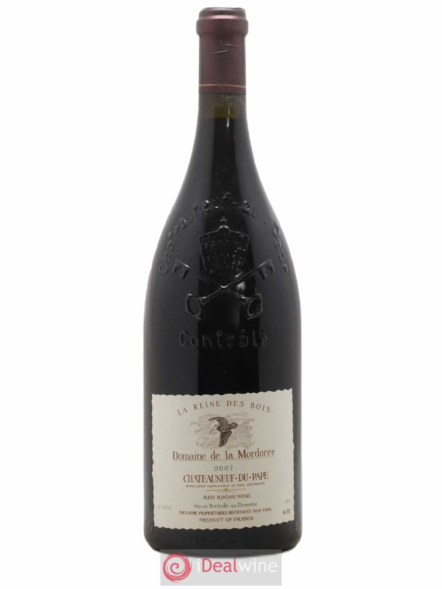 Châteauneuf-du-Pape Cuvée de la Reine des Bois La Mordorée (Domaine de) 2007 - Lot de 1 magnum - 0