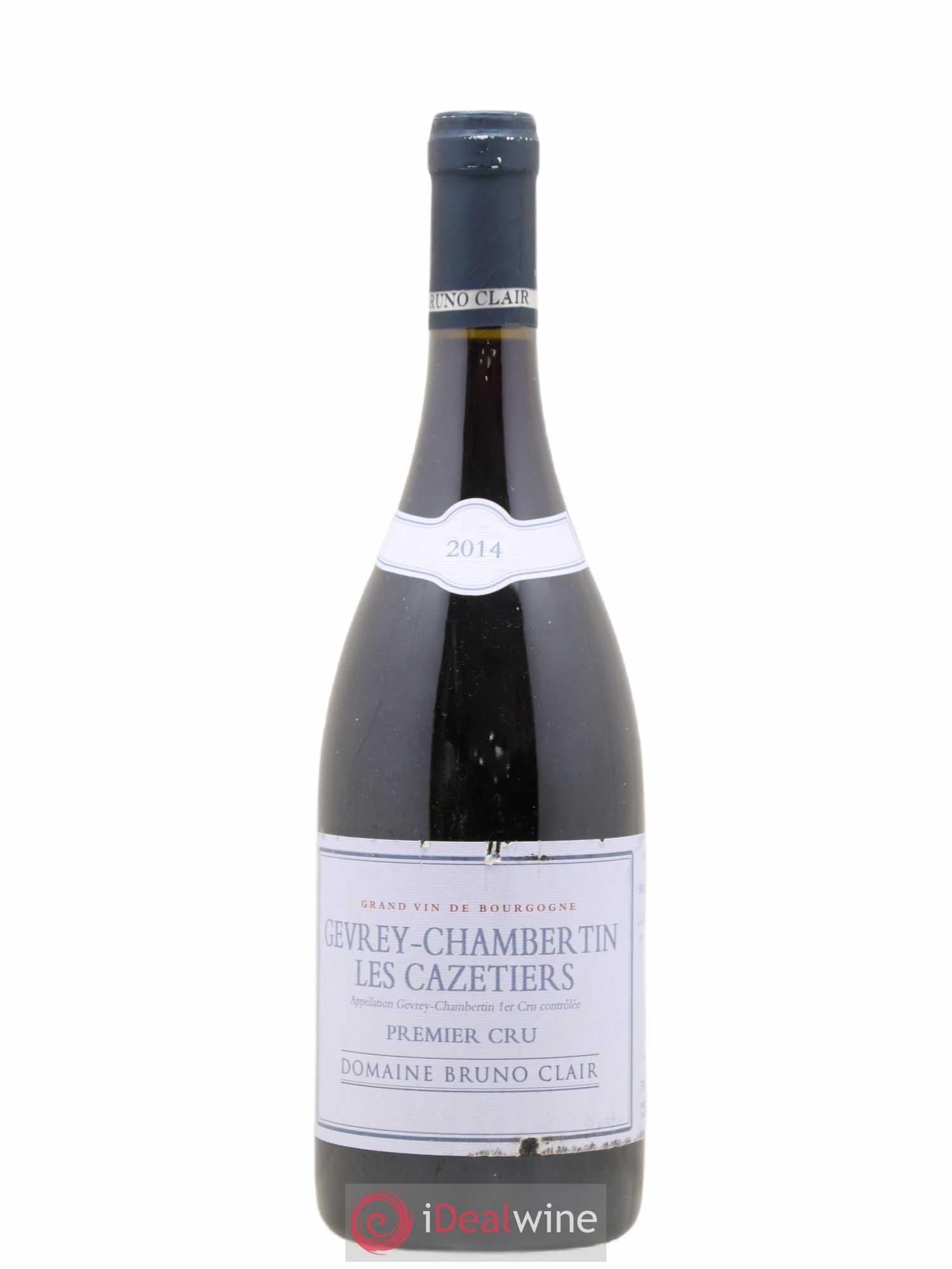 Gevrey-Chambertin 1er Cru Les Cazetiers Bruno Clair (Domaine) 2014 - Lot de 1 bouteille - 0