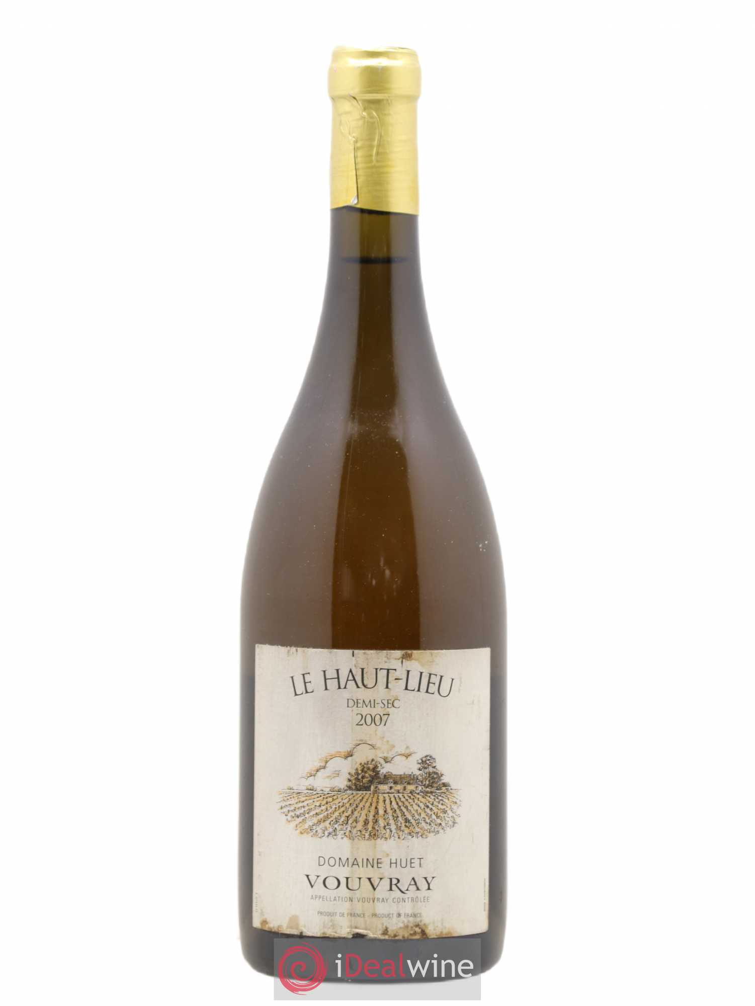Vouvray Le Haut-Lieu Demi-Sec Domaine Huet 2007 - Lot de 1 bouteille - 0