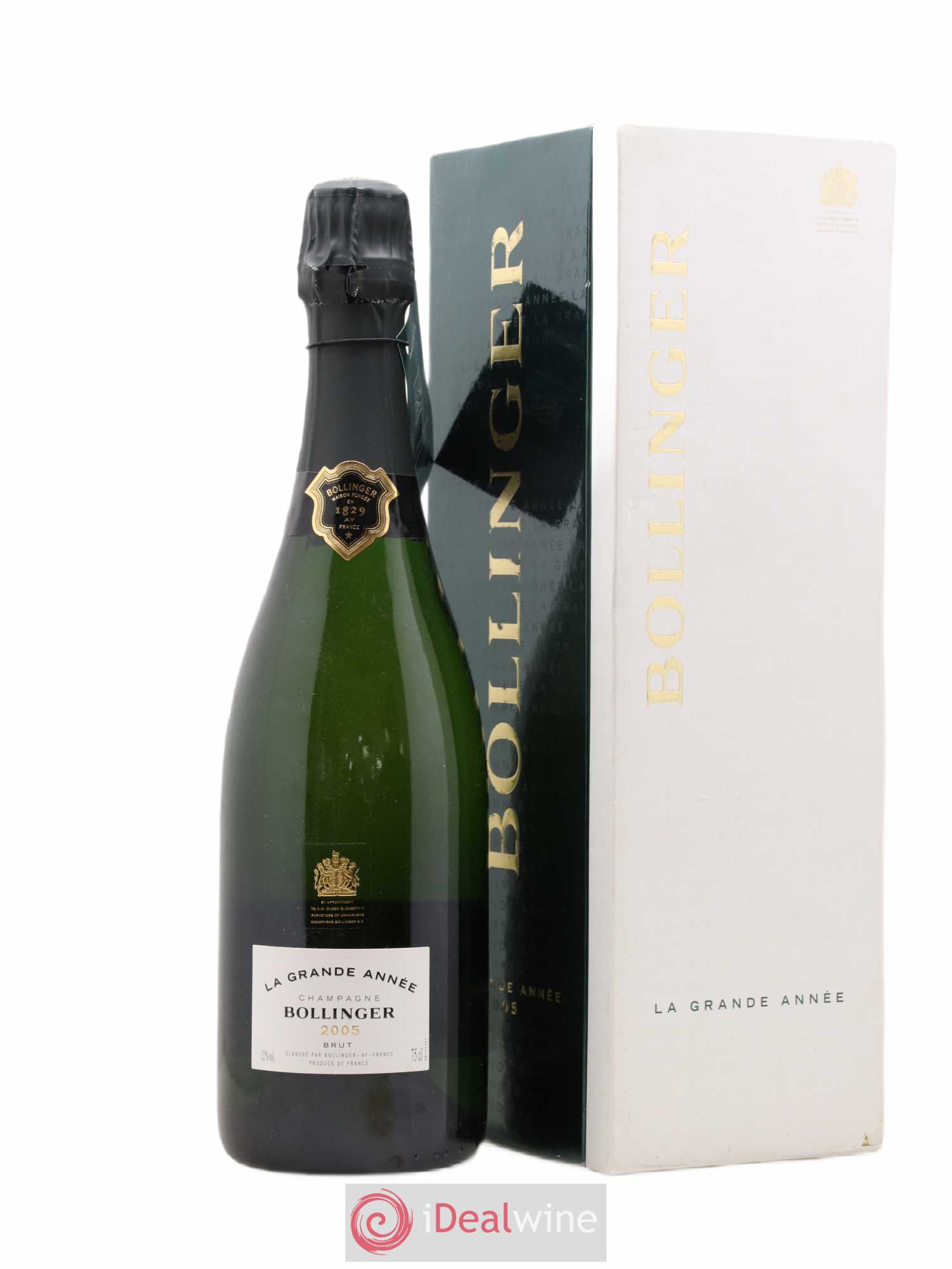 La Grande Année Brut Bollinger 2005 - Lot de 1 bouteille - 1